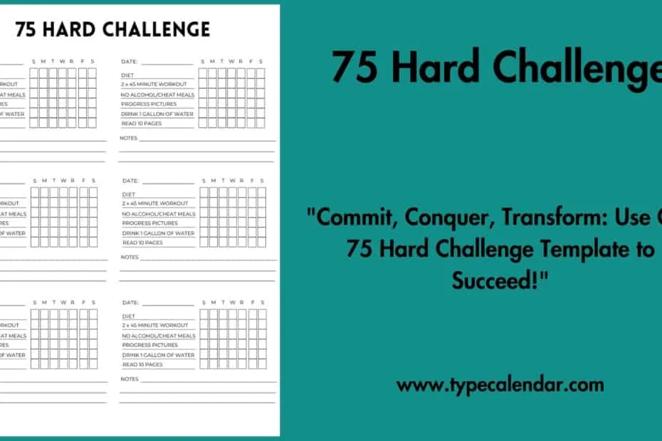 75 Hard Challenge