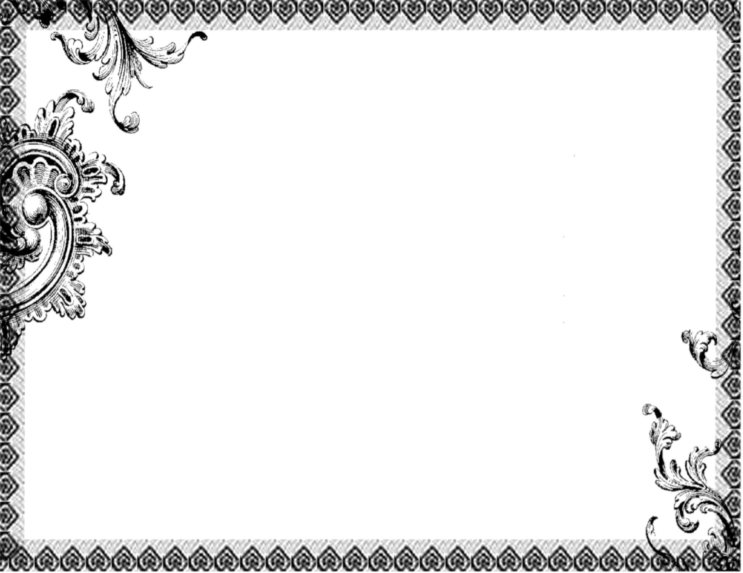 Certificate Border Word Sample Certificate Border Word Sample