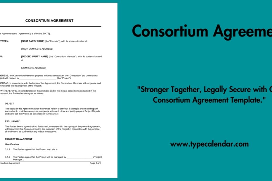Consortium Agreement
