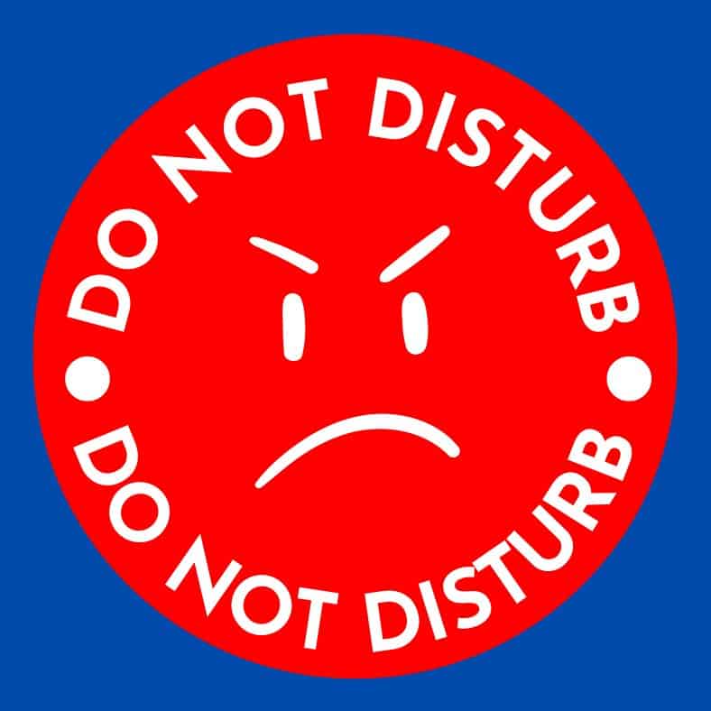 Download Example Do Not Disturb Sign