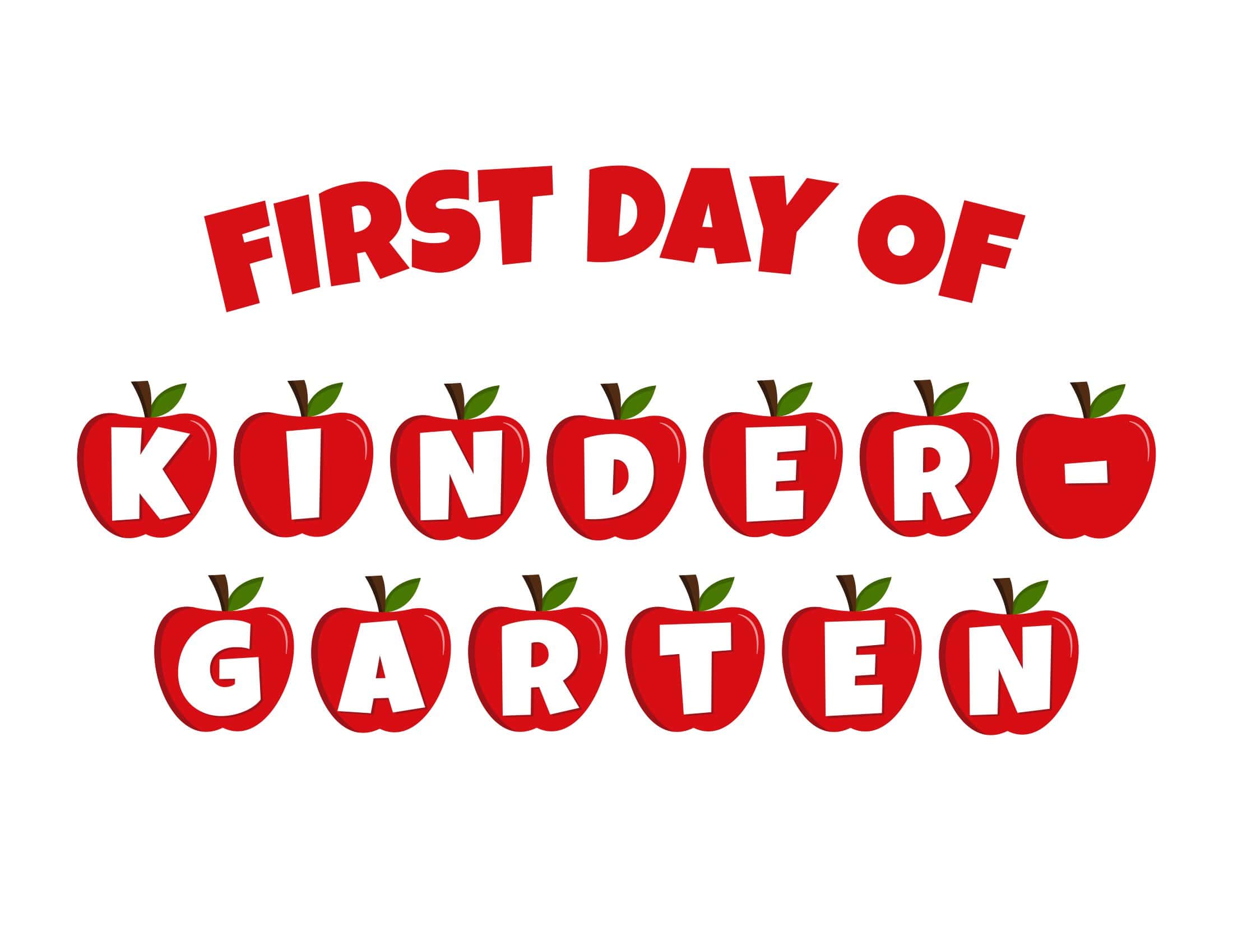 Download Free First Day of School Sign Download Free First Day of School Sign