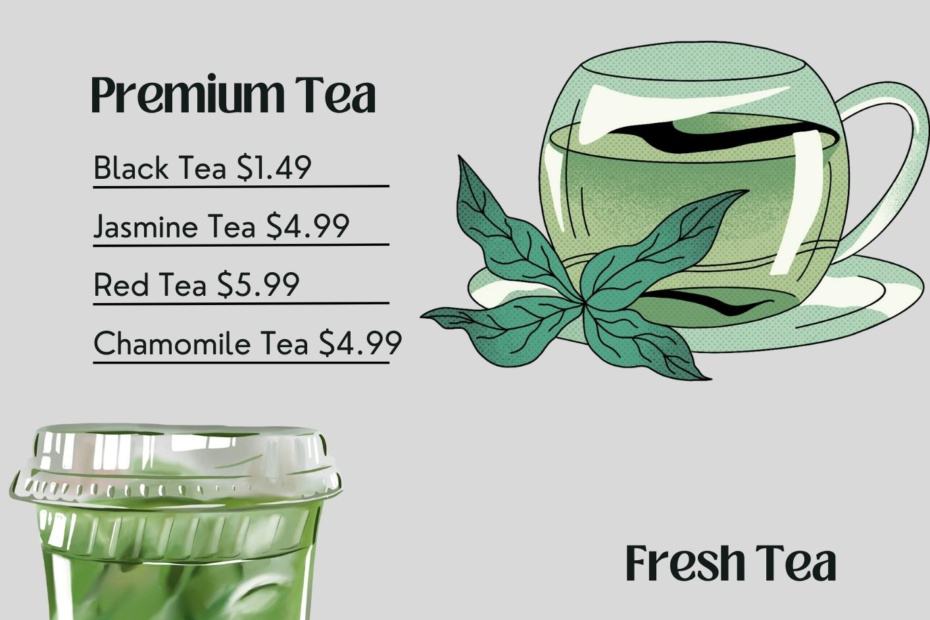Drink Menu Template