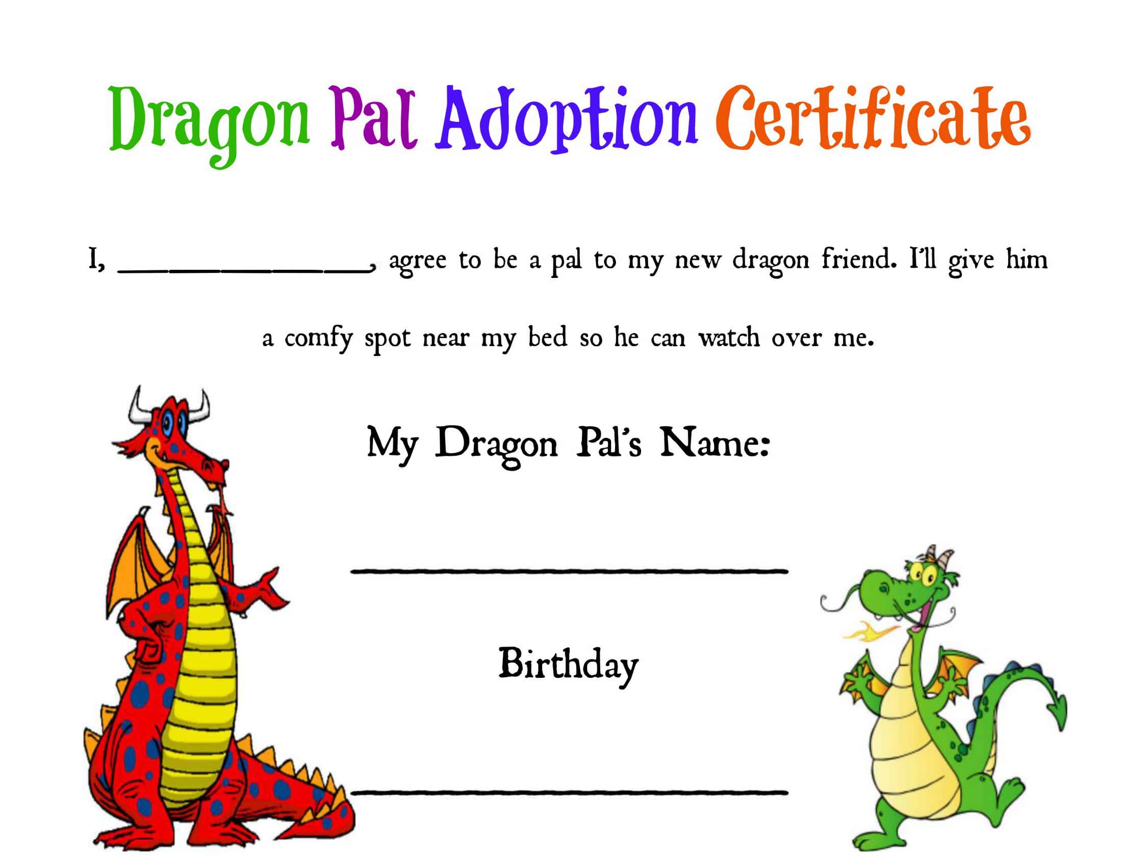 Editable Adoption Certificate Word Editable Adoption Certificate Word
