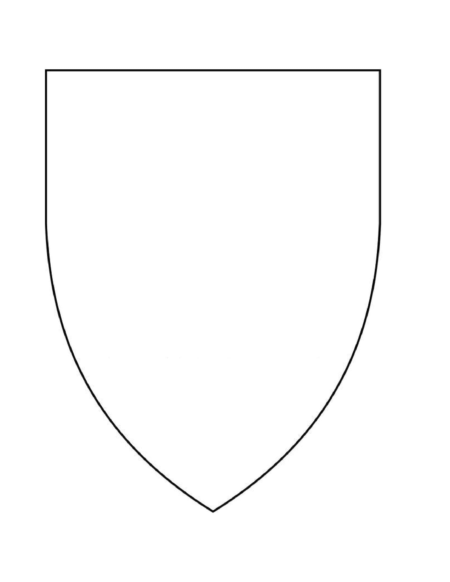 Coat Of Arms Template Blank Templateworksheet