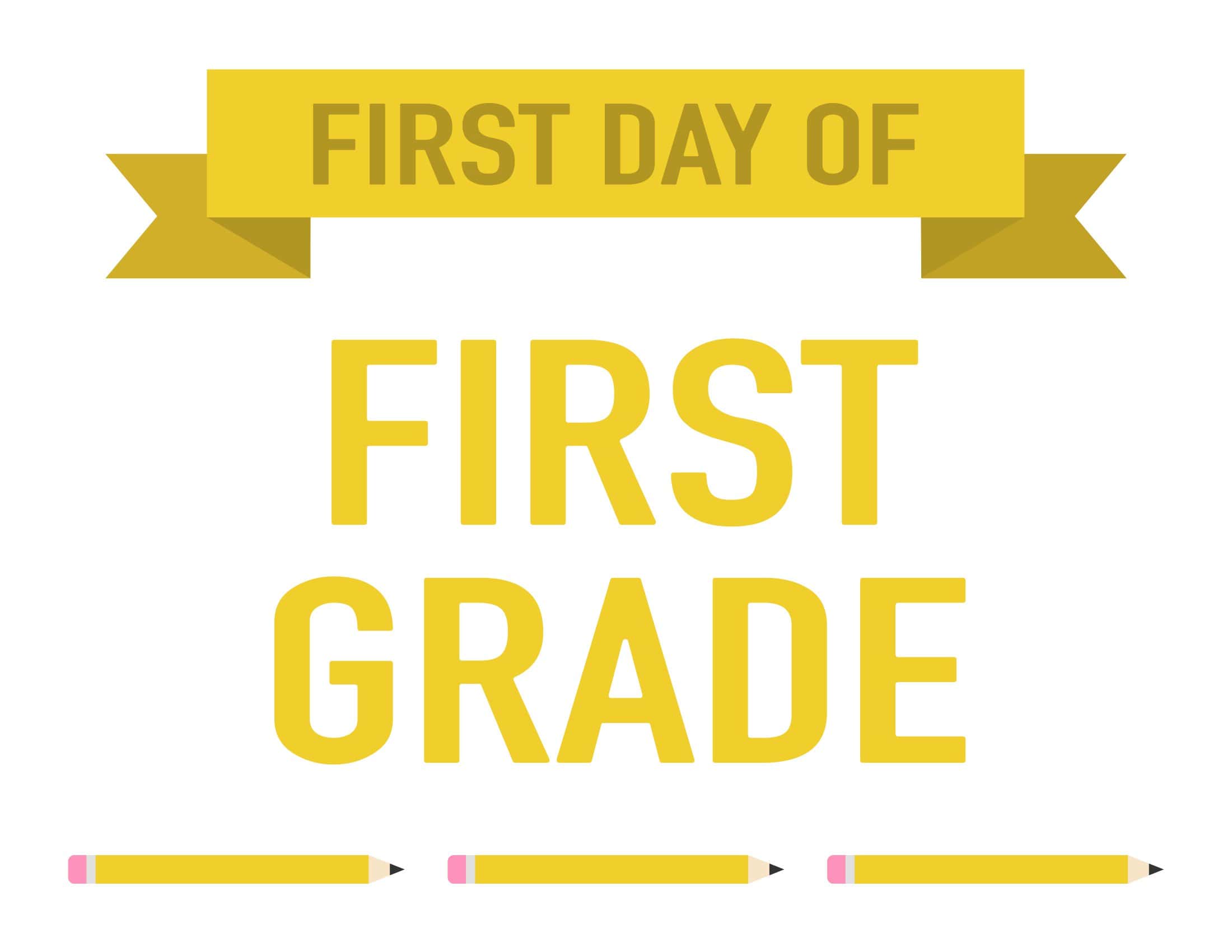 Editable Word First Day of School Sign Editable Word First Day of School Sign