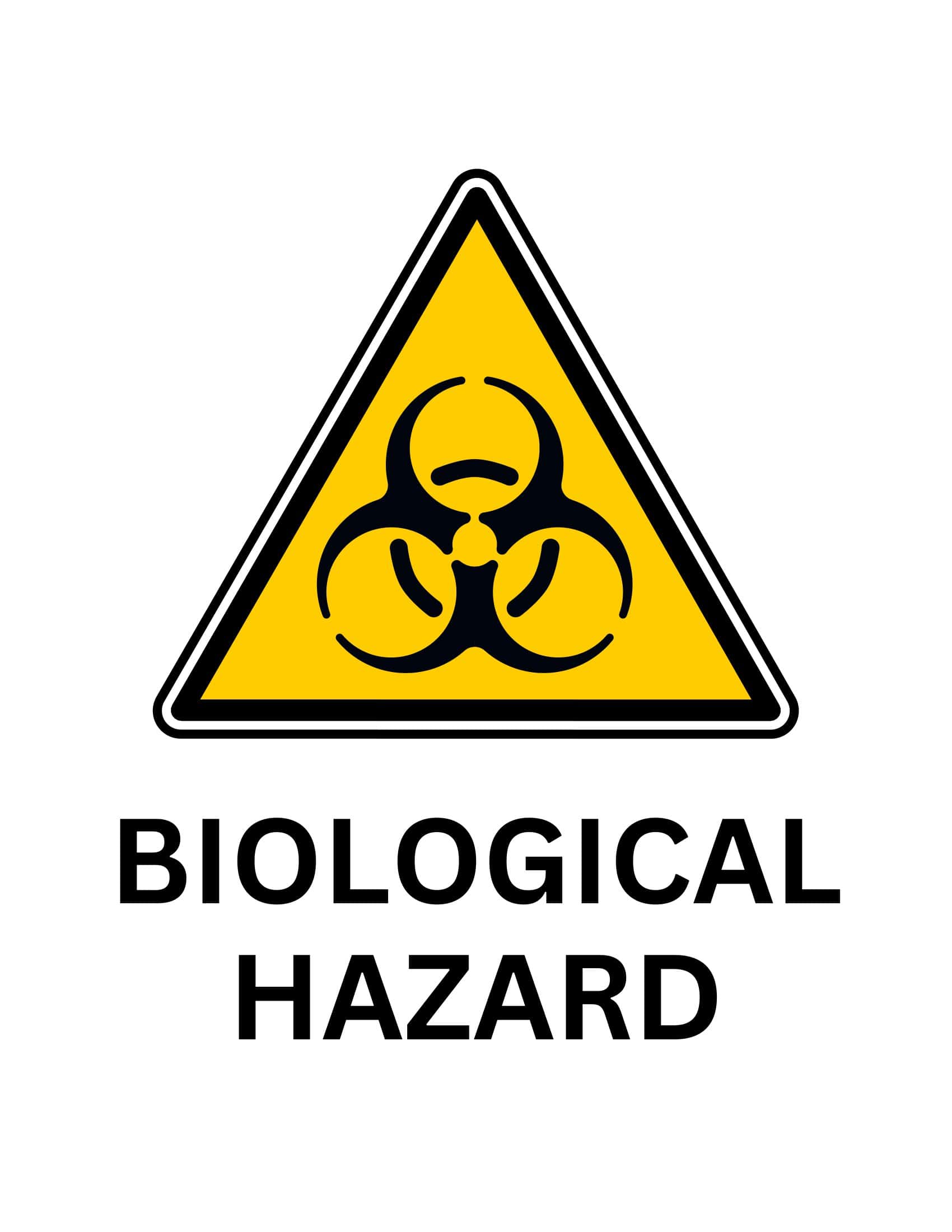 Free Printable Biohazard Sign Templates PNG PDF Colors Labels Free Printable Biohazard Sign Templates PNG PDF Colors Labels