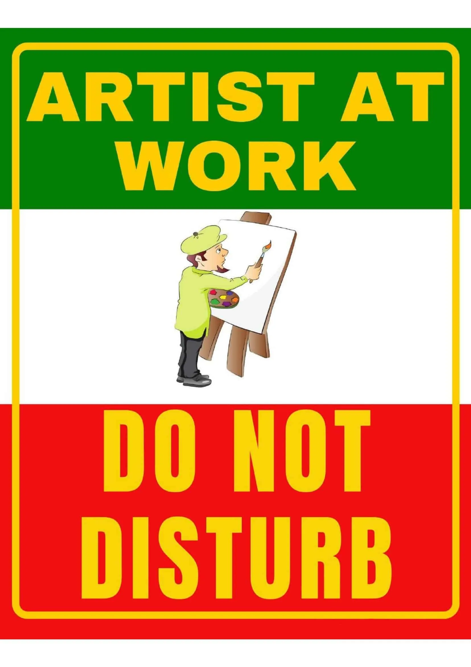 Example Download Do Not Disturb Sign