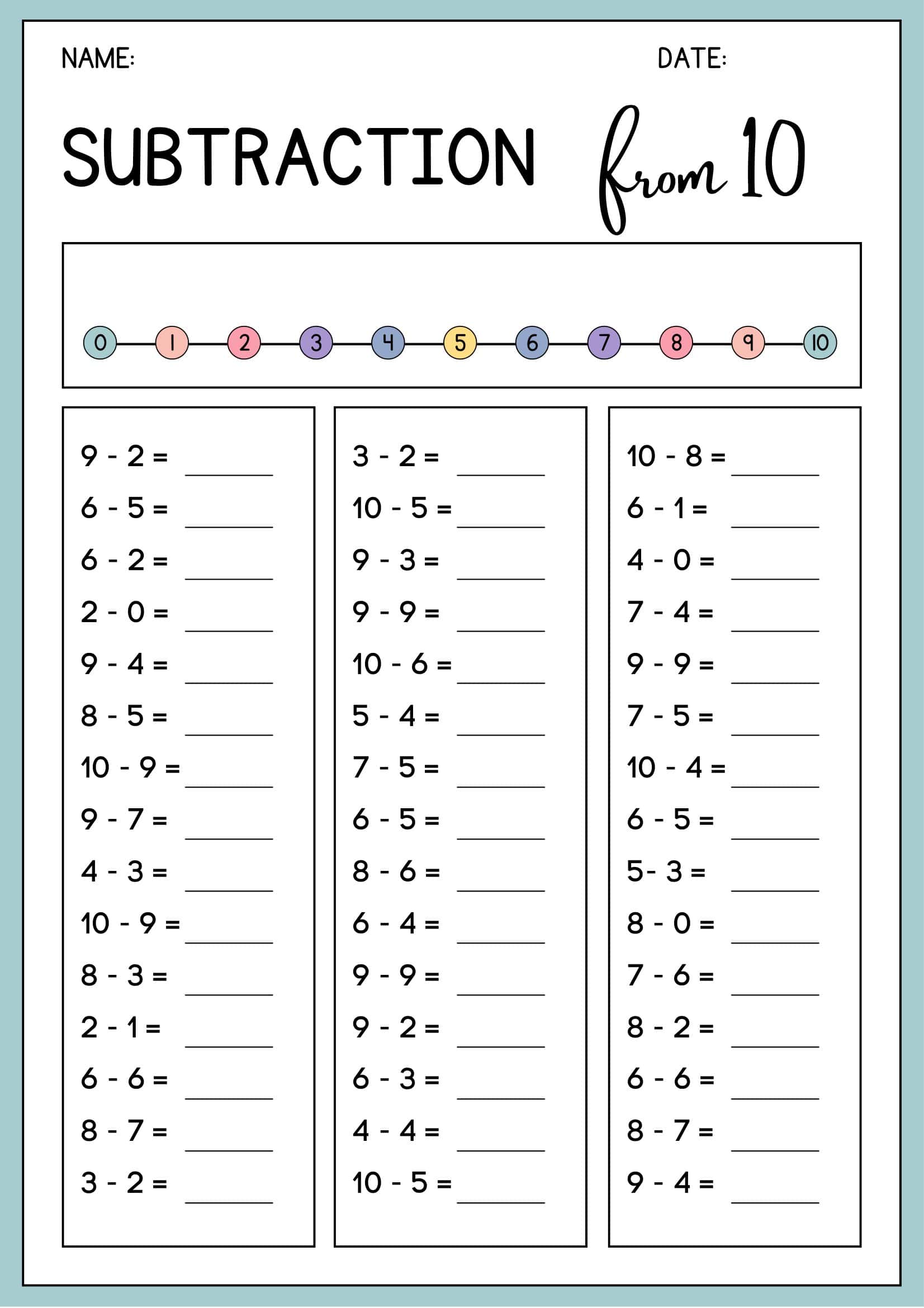Example Sight Words Worksheets Example Sight Words Worksheets