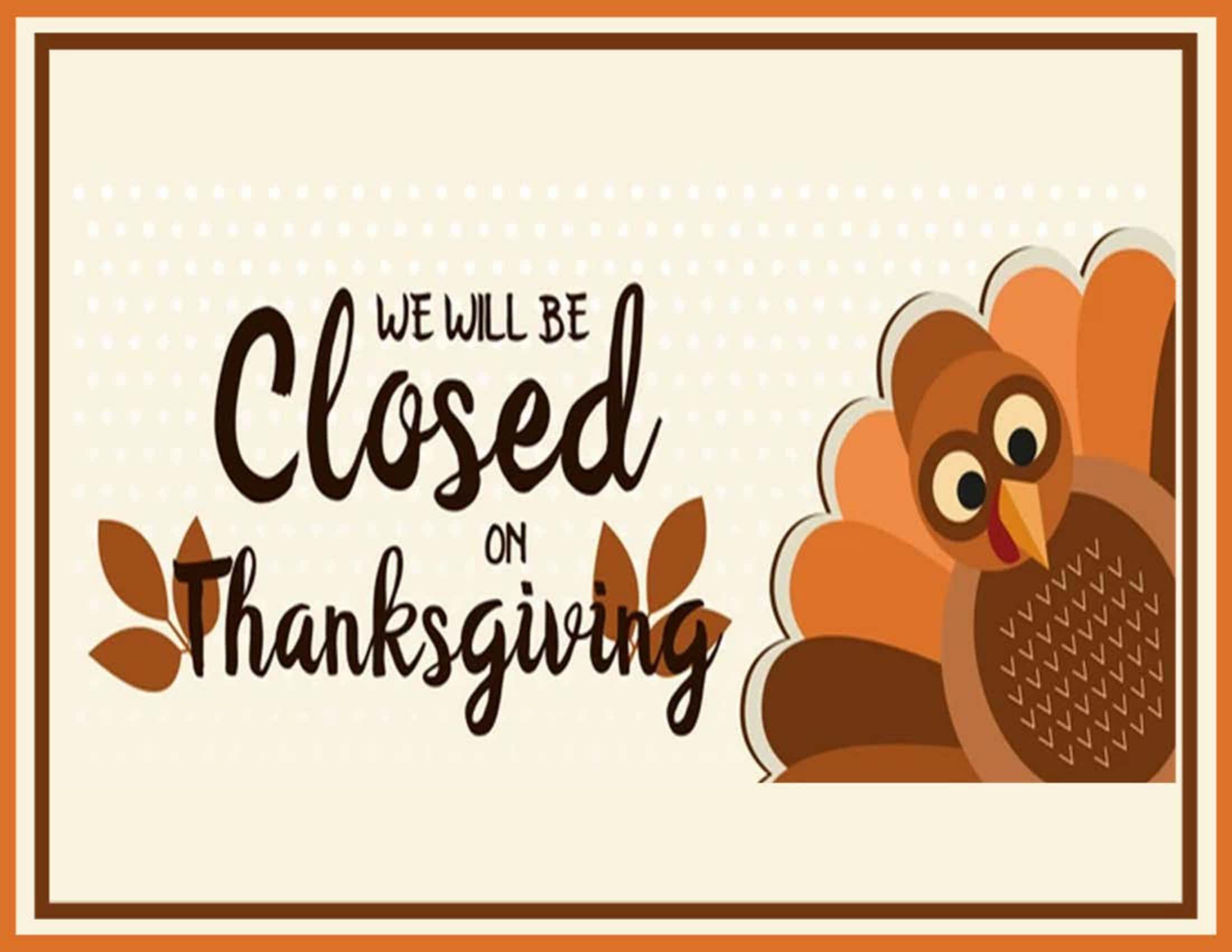 free printable thanksgiving sign templates [pdf, word] closed