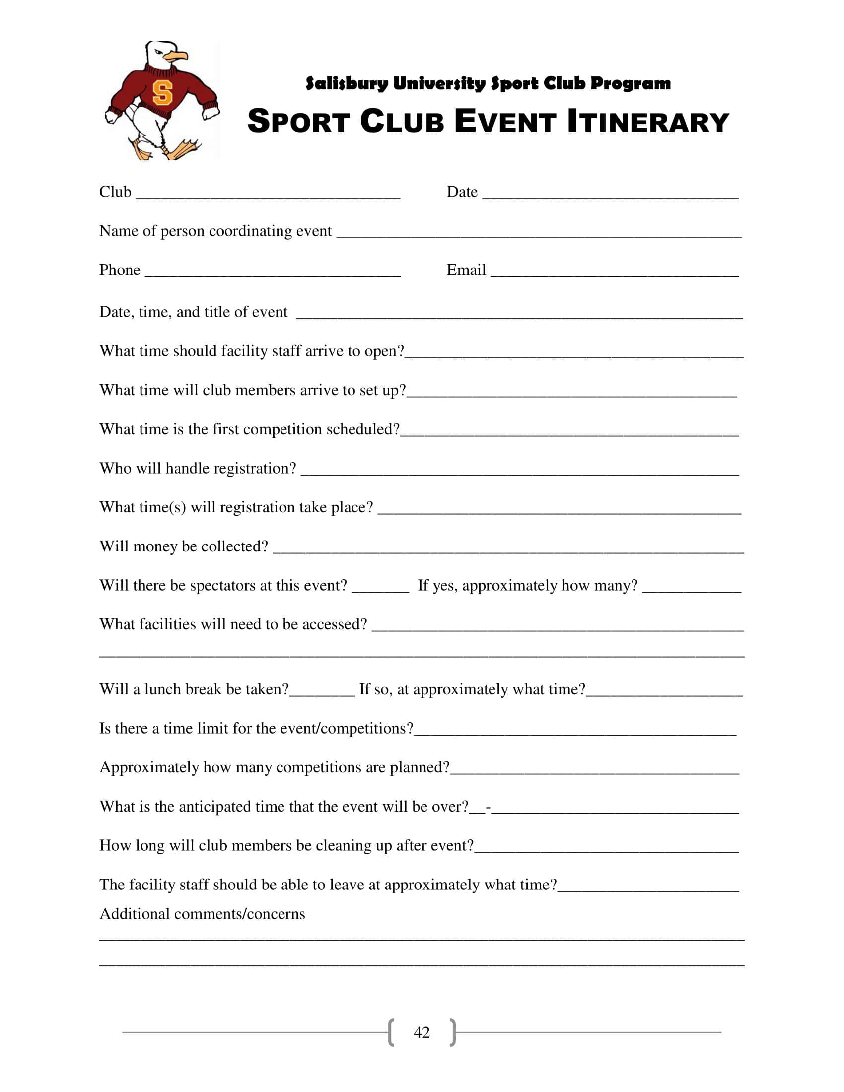 Example Travel Itinerary PDF Example Travel Itinerary PDF