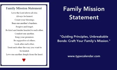 Family Mission Statement Templates & Step‑by‑Step Guide (With Examples)