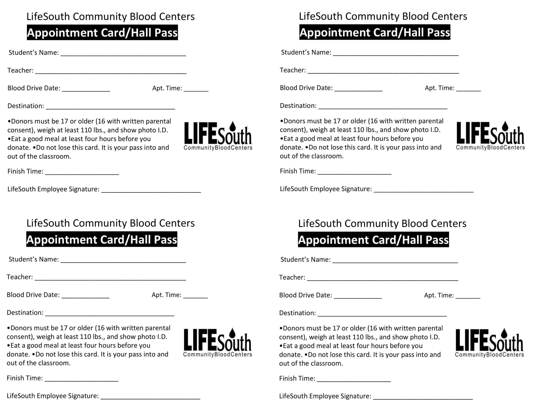 free-printable-appointment-card-templates-word-pdf-excel-medical