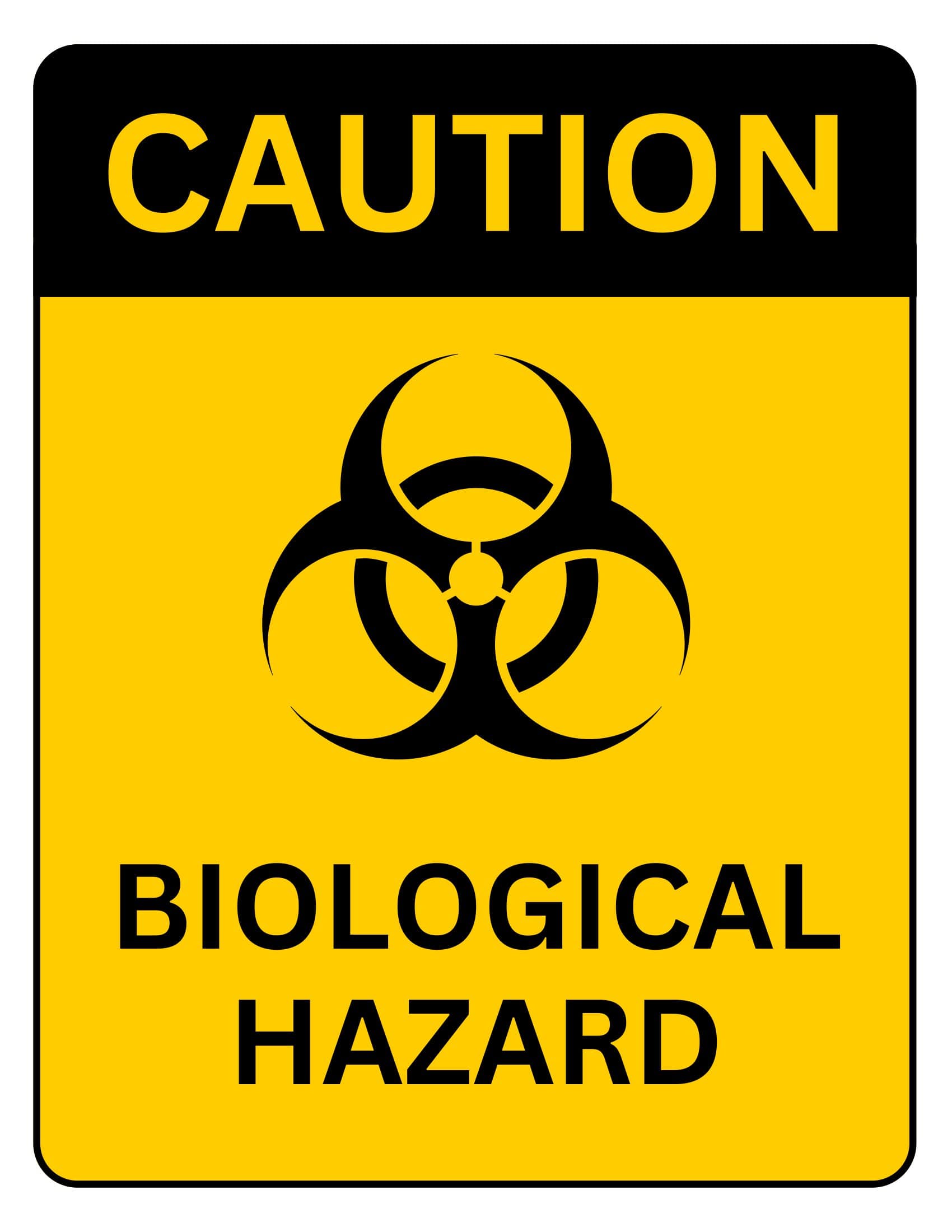 Free Printable Biohazard Sign Templates PNG PDF Colors Labels Free Printable Biohazard Sign Templates PNG PDF Colors Labels