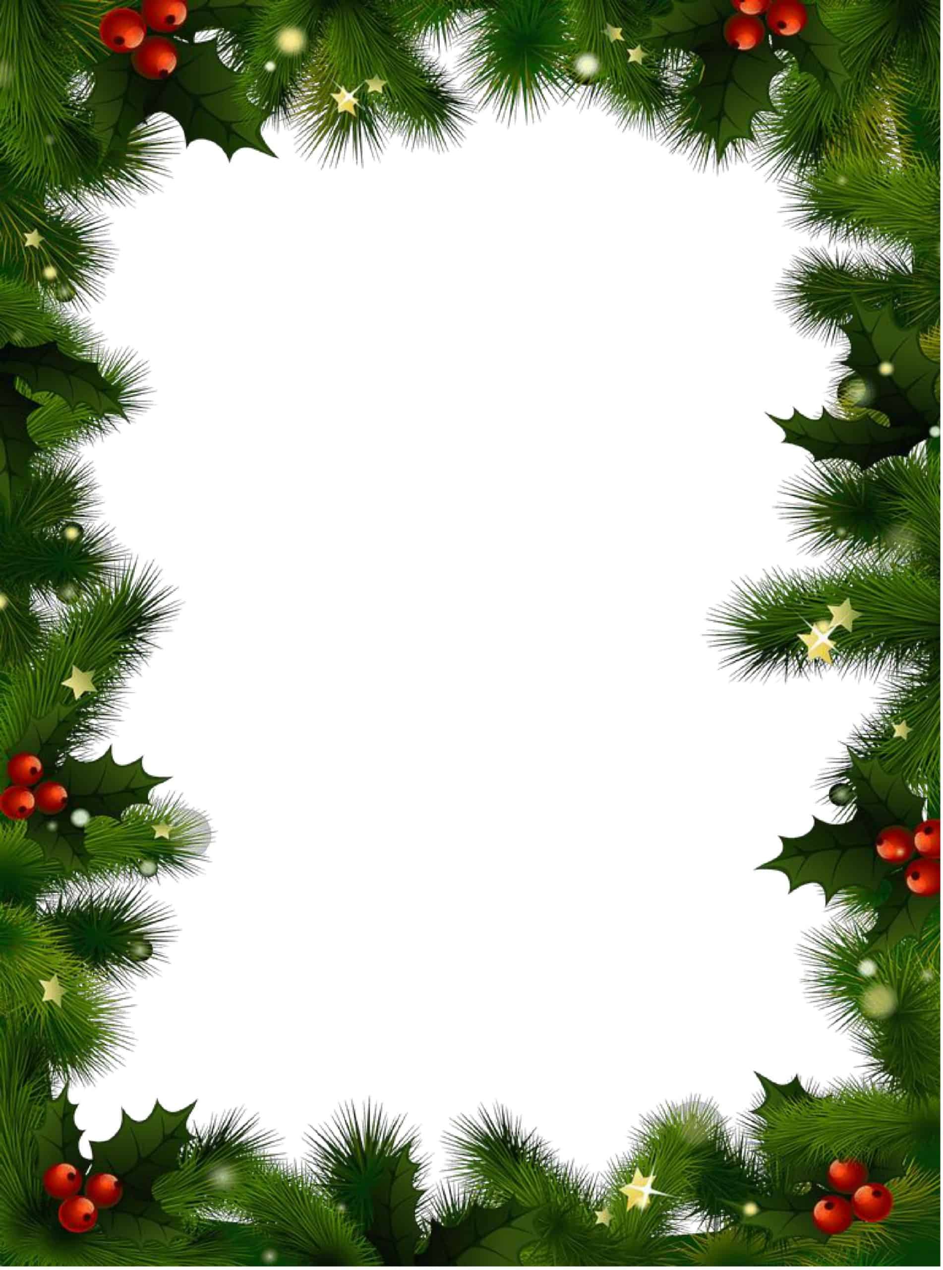 Free Printable Christmas Borders Free Printable Christmas Borders