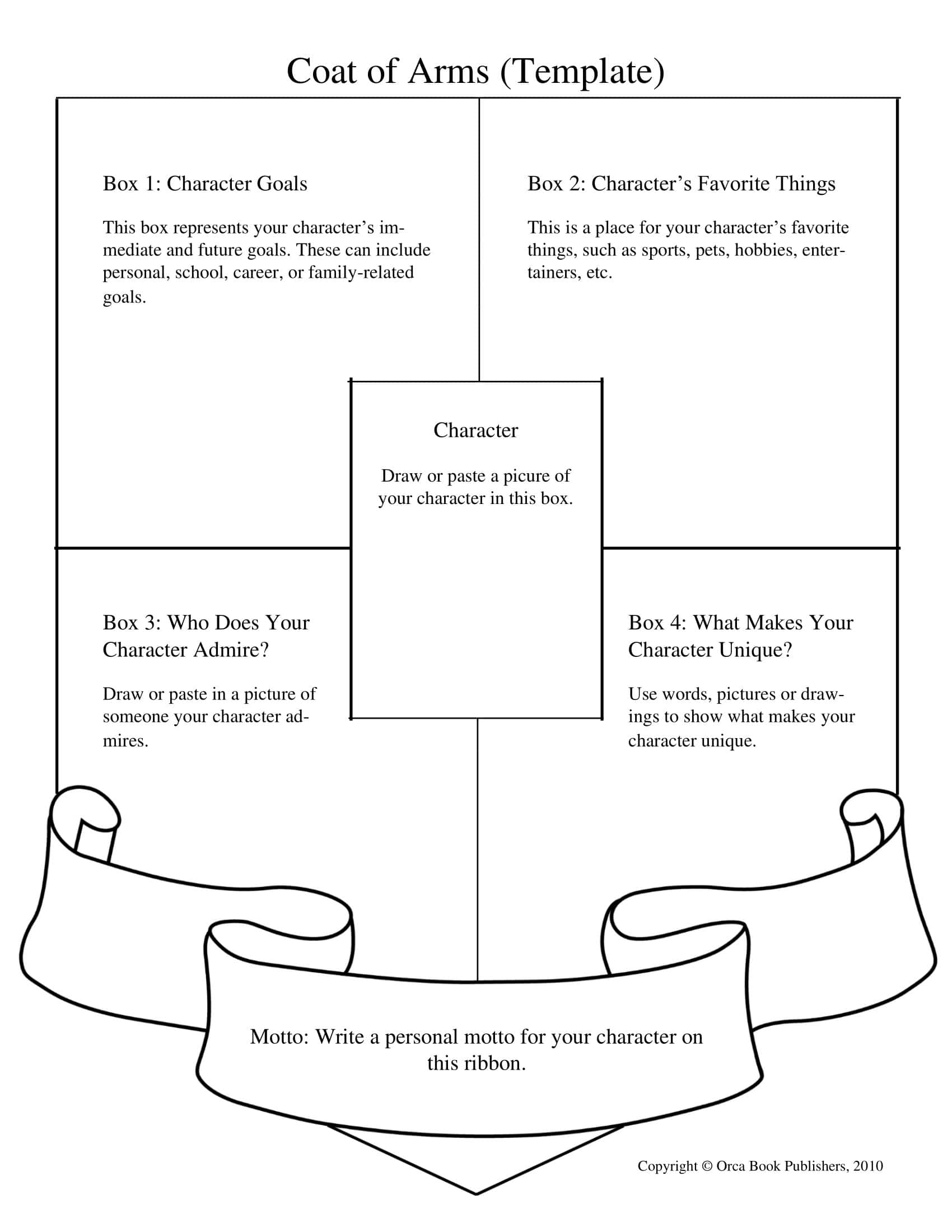 Coat Of Arms Printable Template Templateworksheet Coat Of Arms Printable Template Templateworksheet