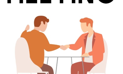 Free Printable In a Meeting Sign Templates [PDF] for Door, Cubicle