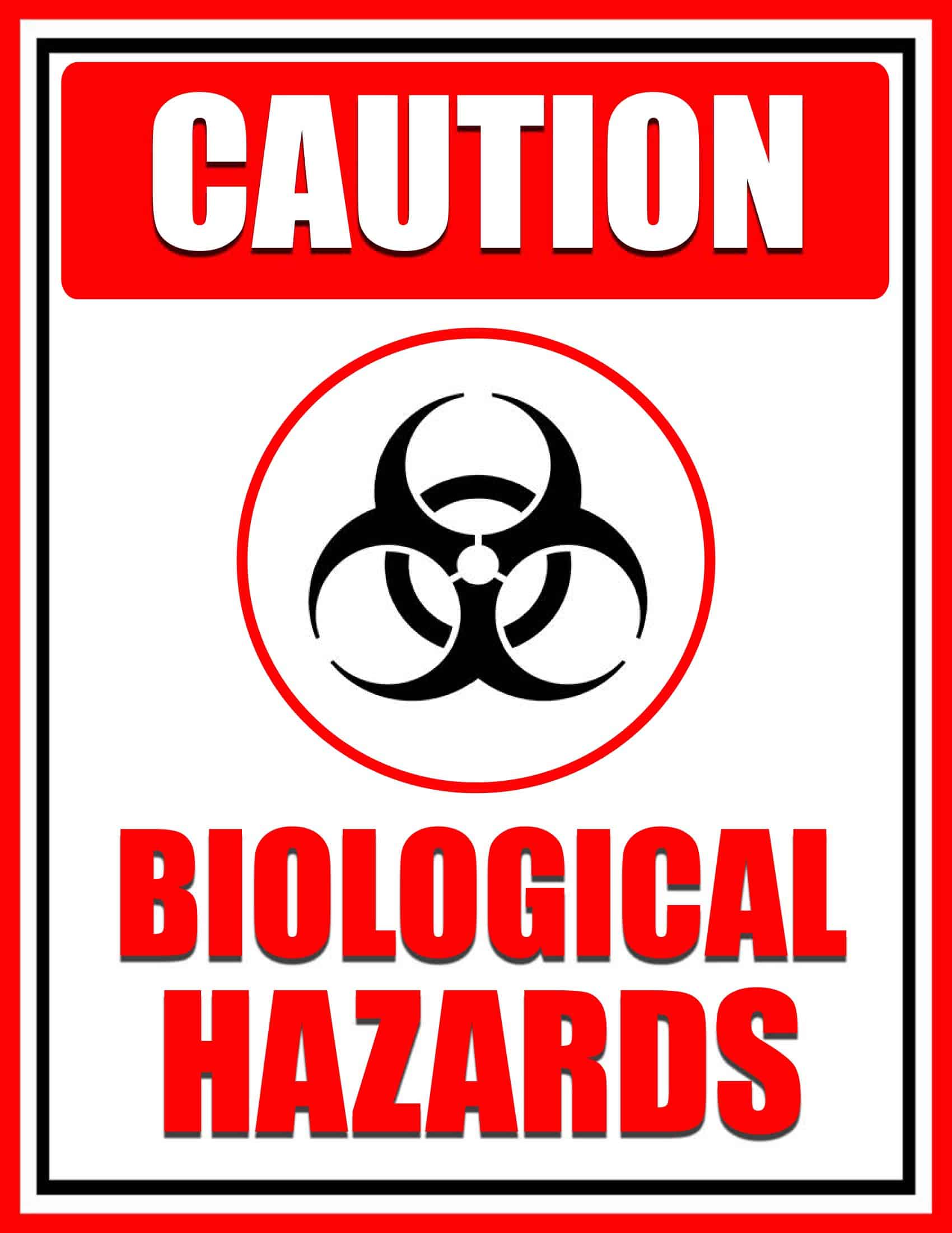 Free Printable Biohazard Sign Templates PNG PDF Colors Labels Free Printable Biohazard Sign Templates PNG PDF Colors Labels