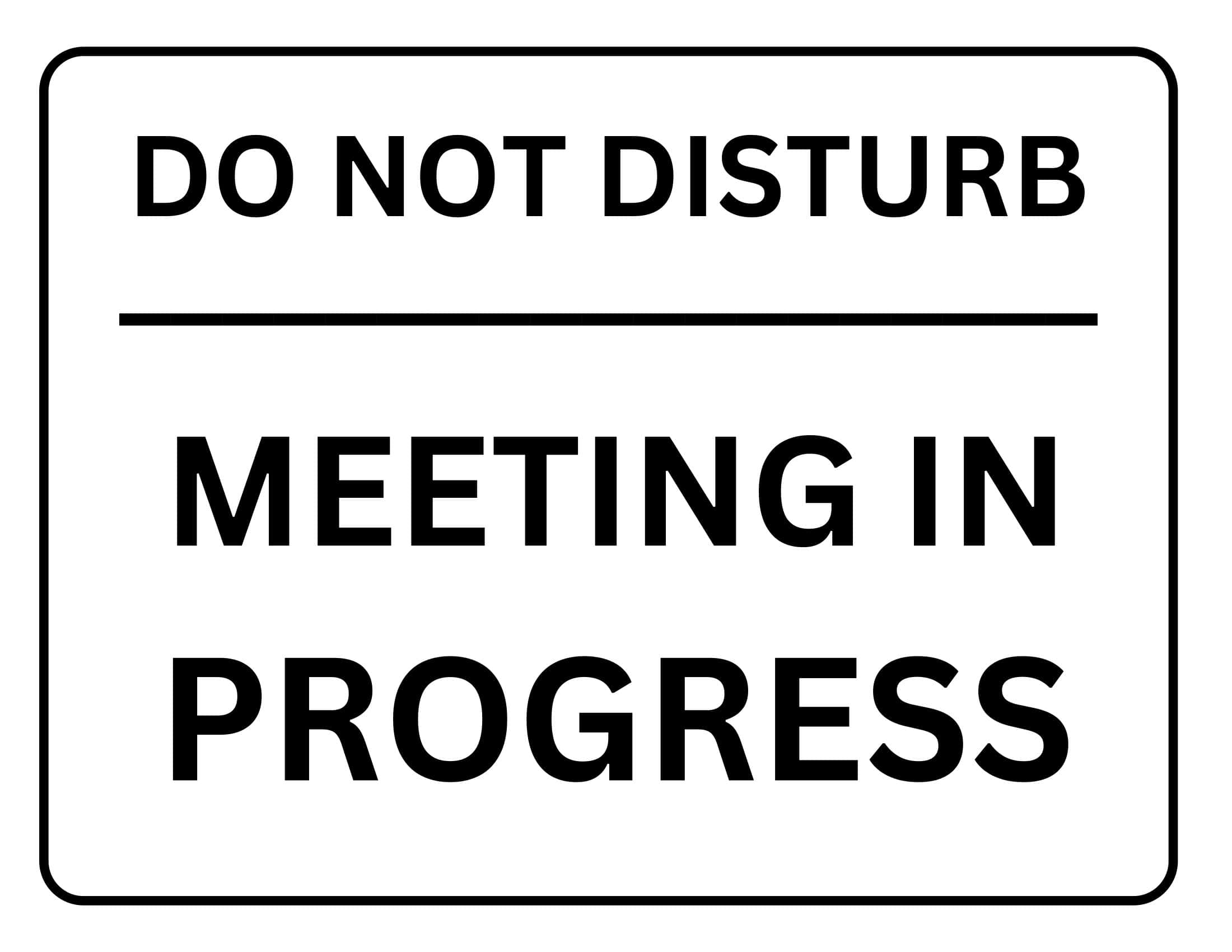 Free Printable Do Not Disturb Sign Templates PDF Word Free Printable Do Not Disturb Sign Templates PDF Word