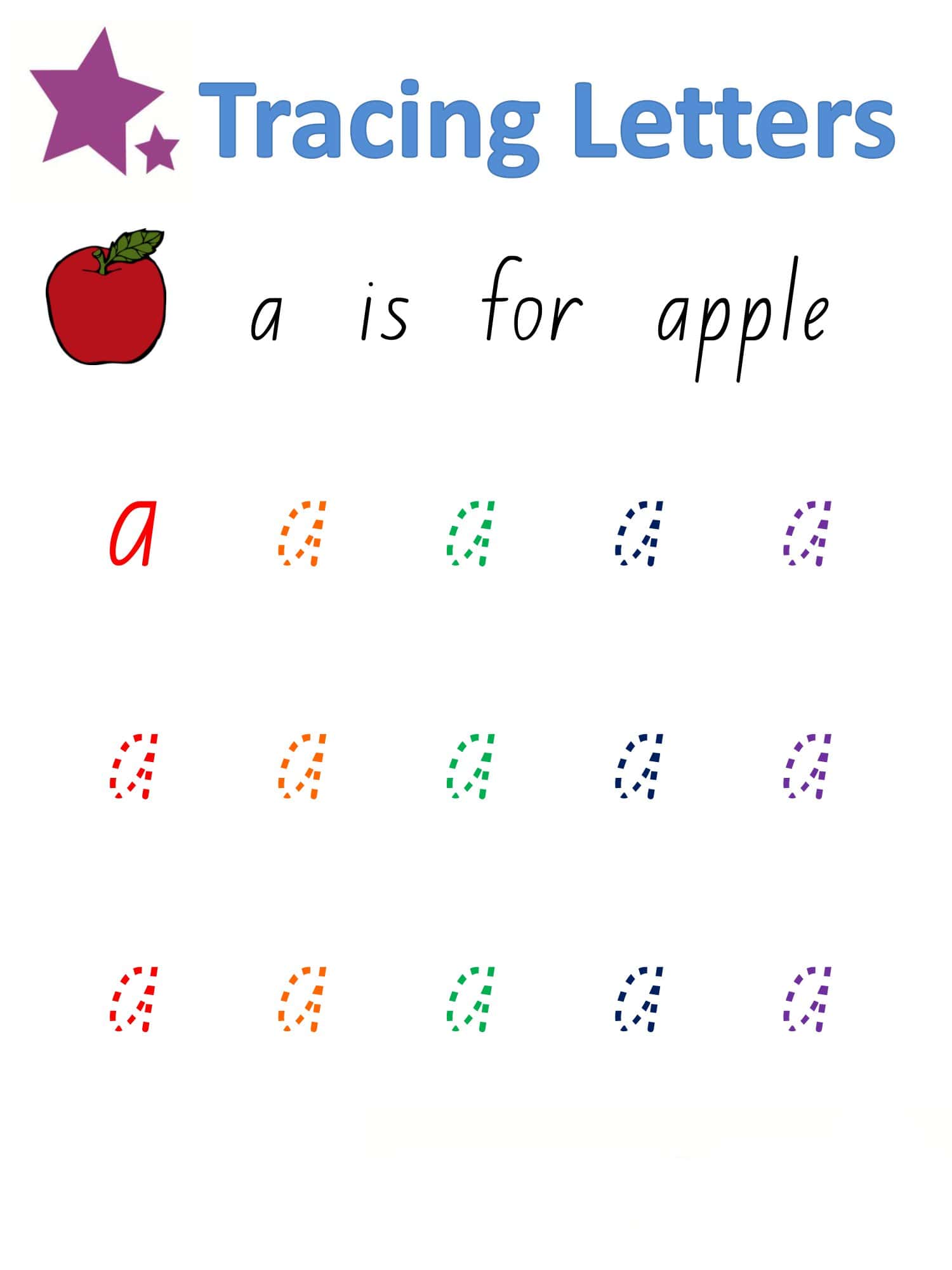 Printable Letter A Worksheets Printable Letter A Worksheets
