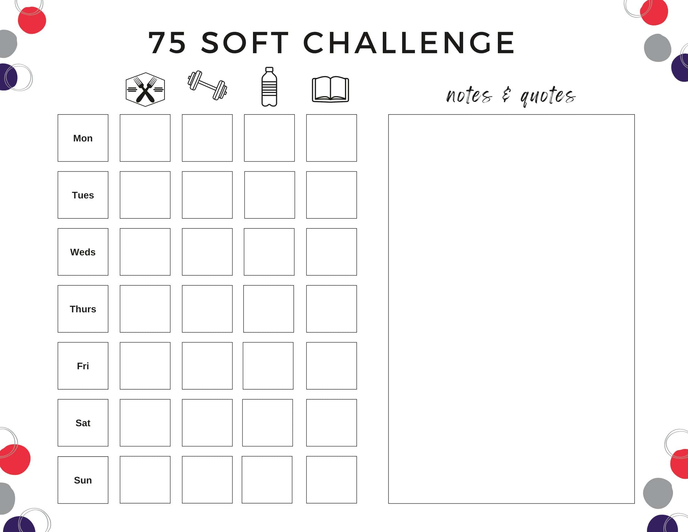 Sample 75 Hard Challenge Sample 75 Hard Challenge