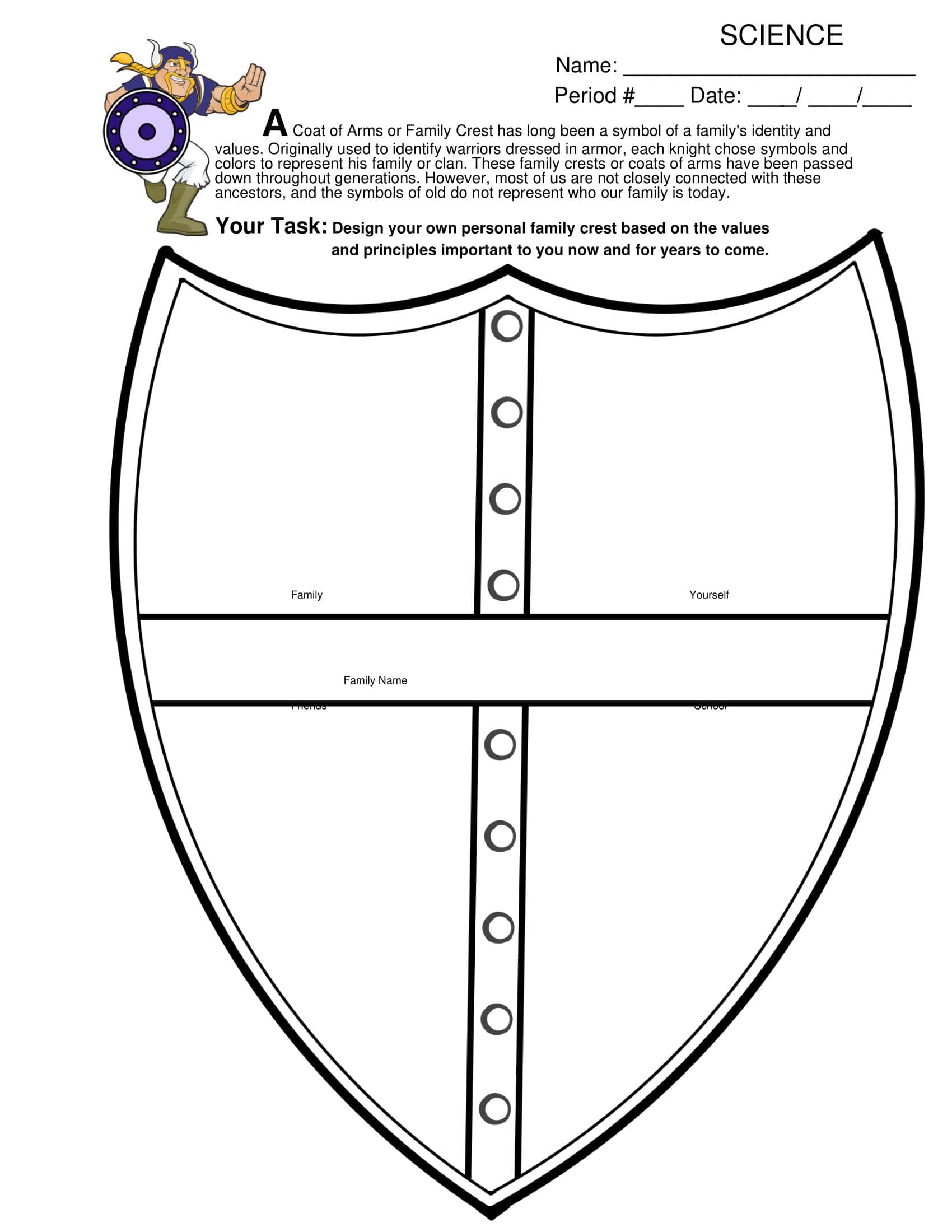 50 Free Printable Coat Of Arms Templates Editable PDF 