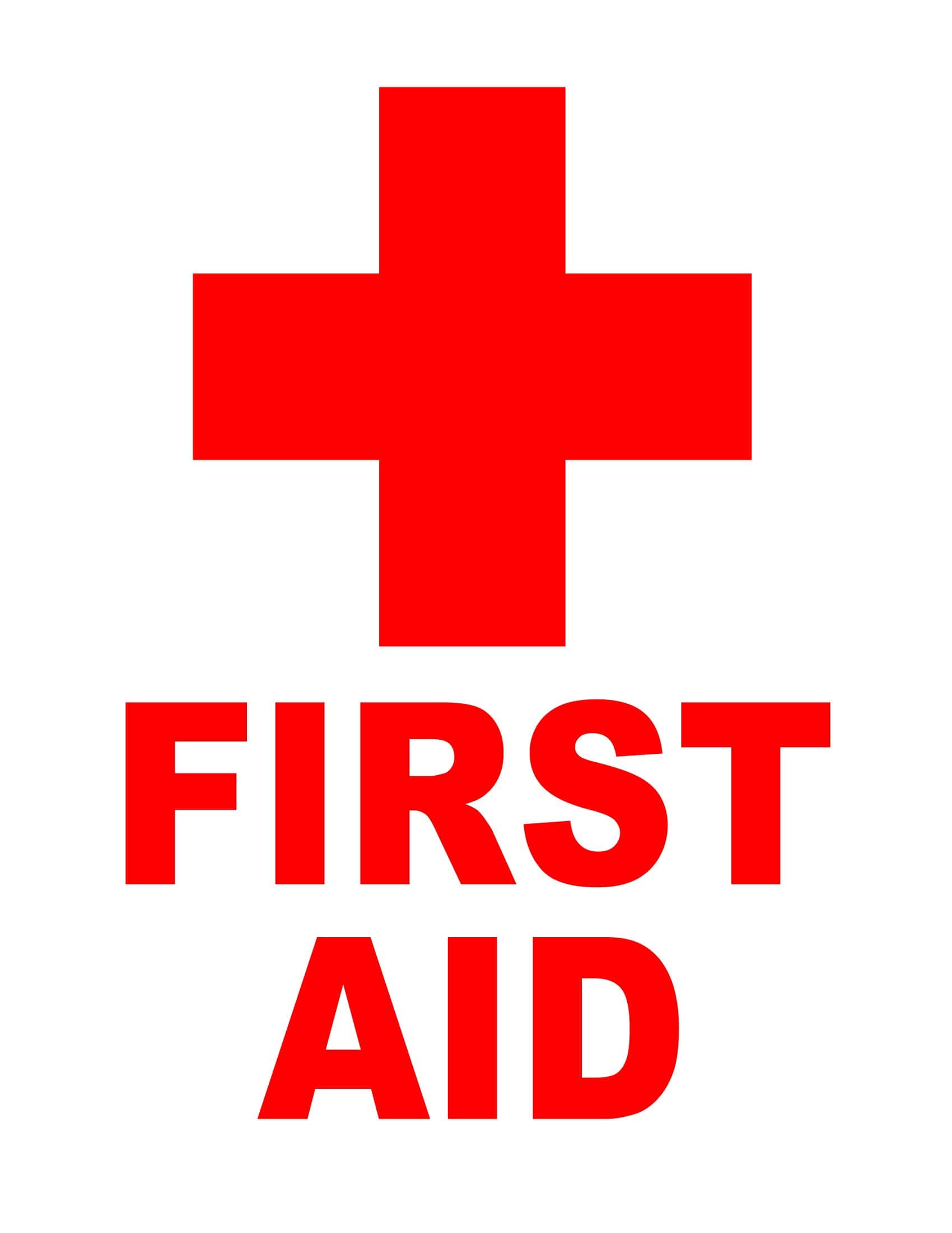 First Aid Sign Pdf At Bernice Astle Blog