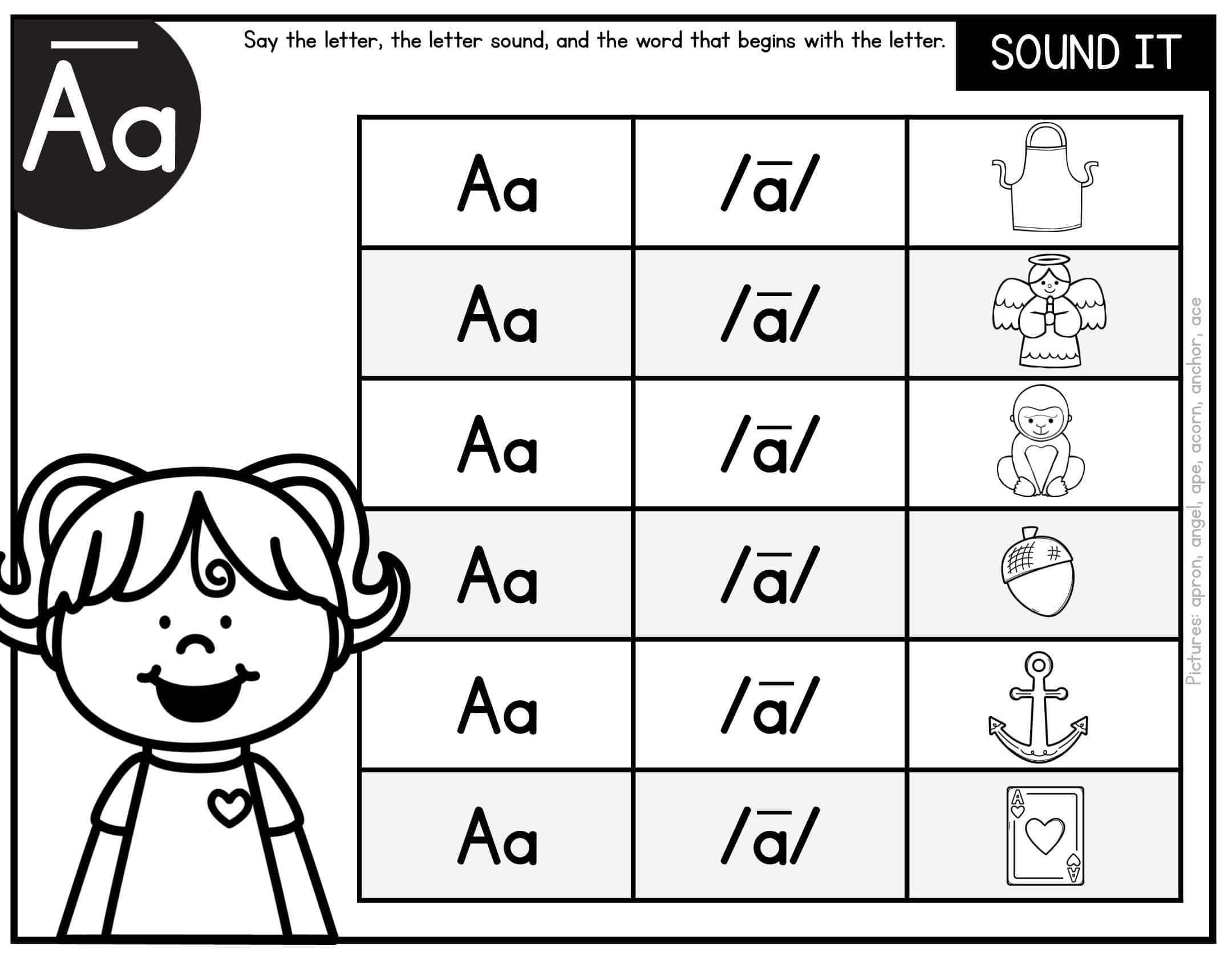 Sample Letter A Worksheets Word Sample Letter A Worksheets Word