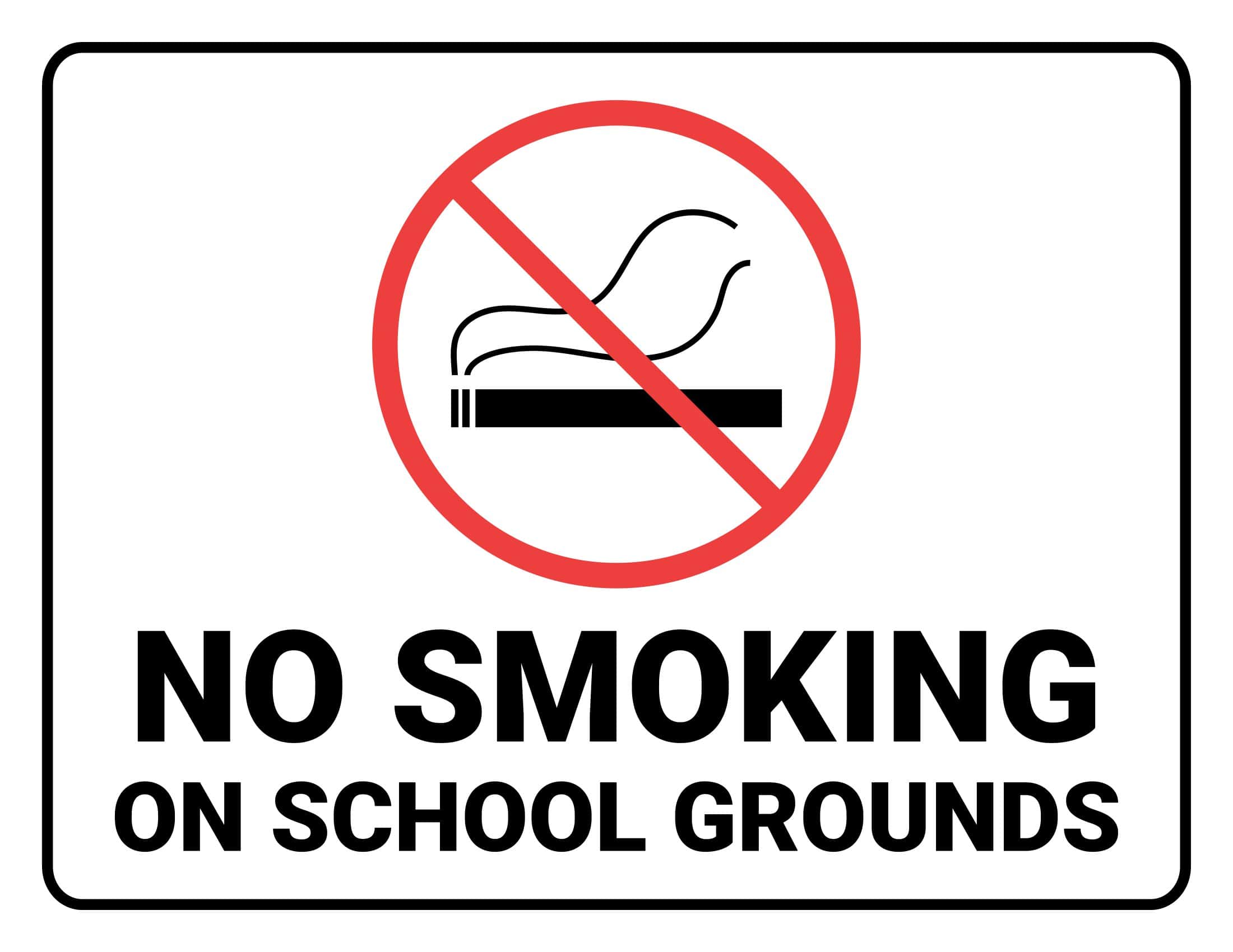 Sample No Smoking Sign Template Sample No Smoking Sign Template