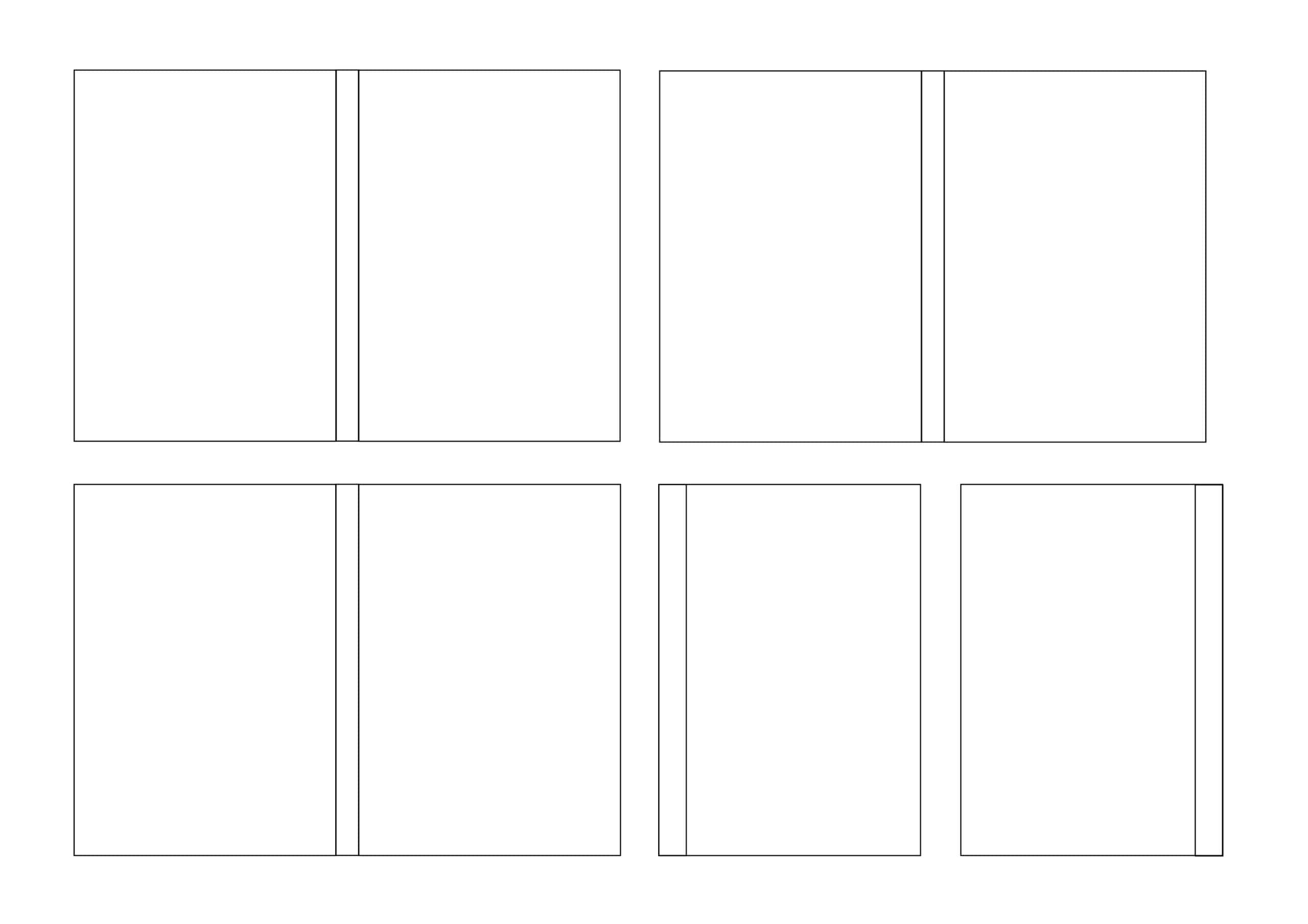 Free Printable Zine Templates Word PDF One Page