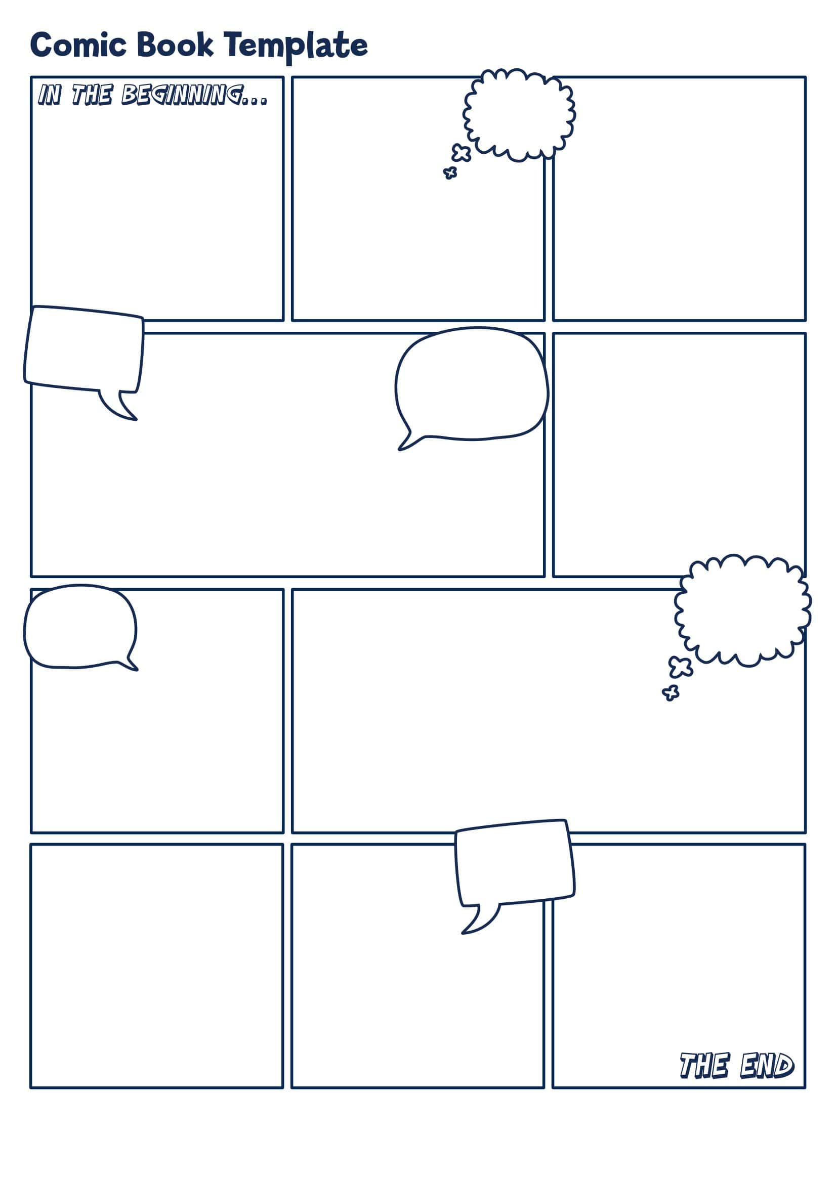 7 Best Images Of Printable Blank Comic Strip Frames Comic Strip 7 Best Images Of Printable Blank Comic Strip Frames Comic Strip
