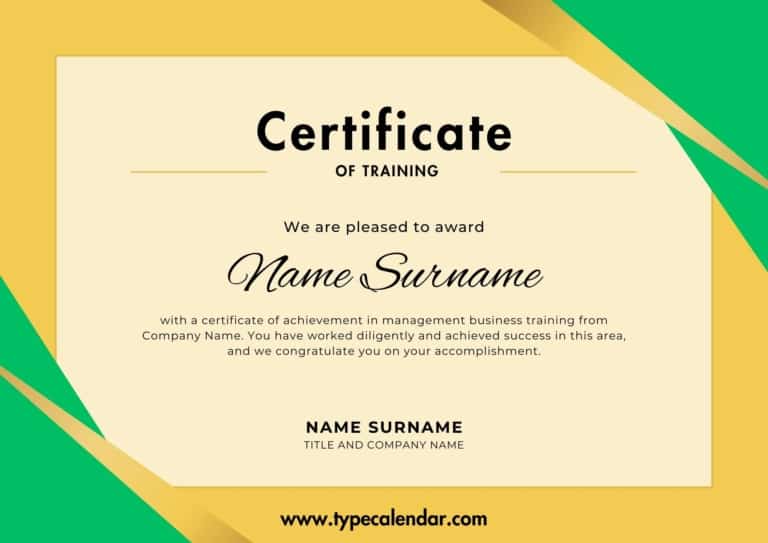 Free Printable Training Certificate Templates [Word, PDF] Forklift, Fire, Dog