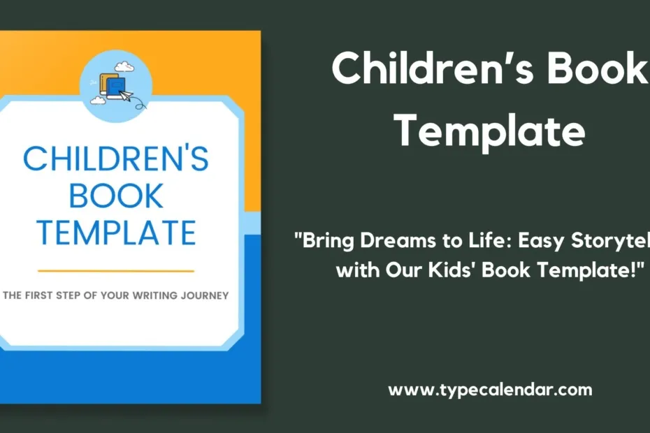 Children’s Book Template