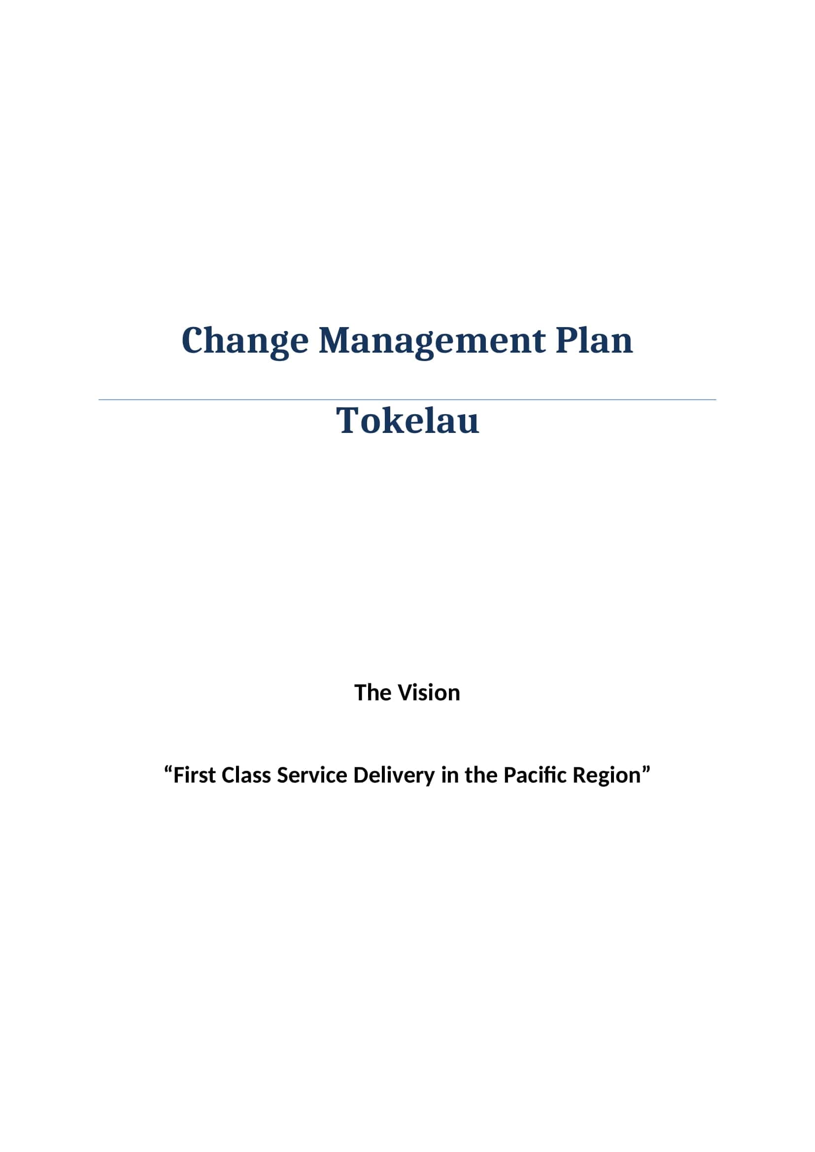 Change Management Plan Template Free Change Management Plan Template Free