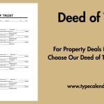 Deed of Trust