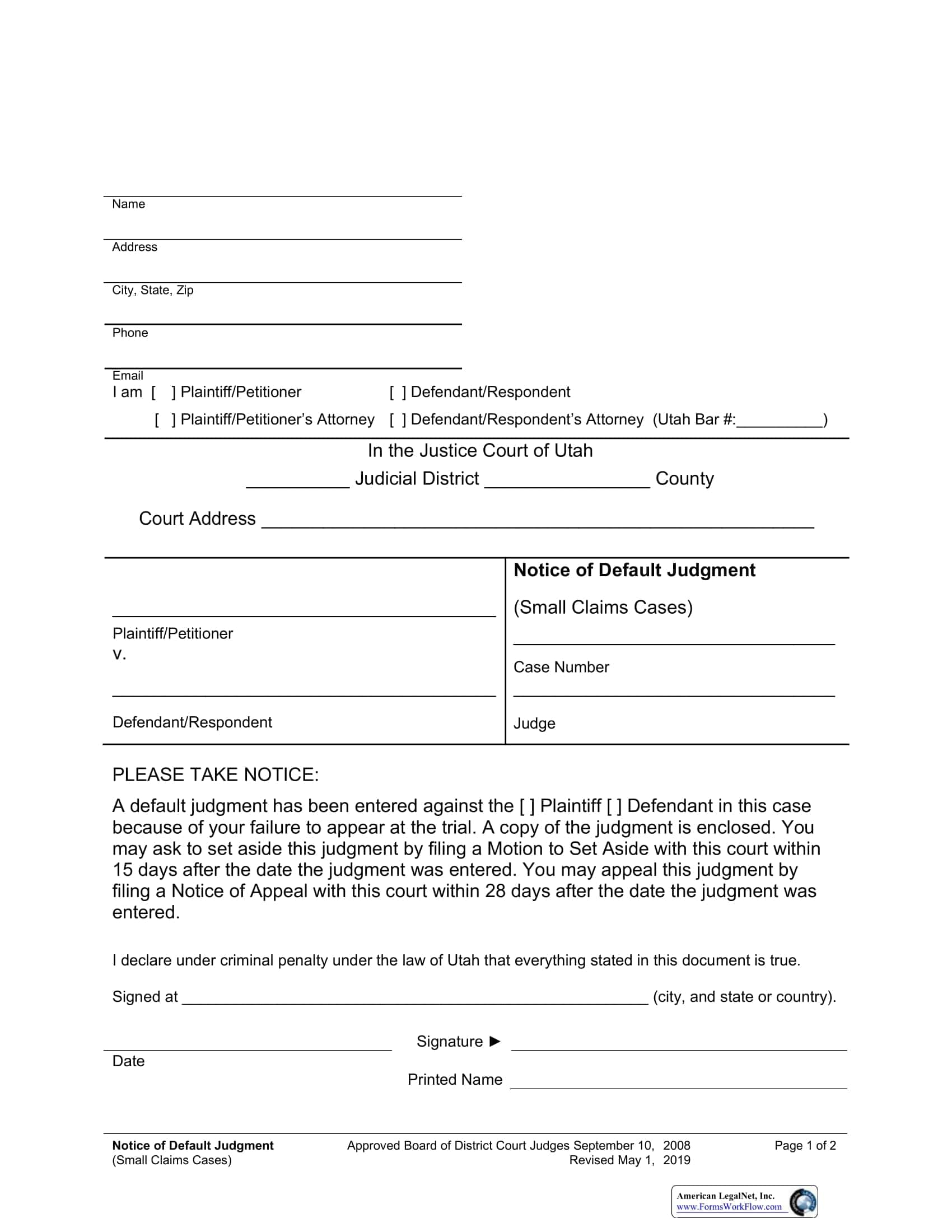 Free Notice Of Default Pdf Free Notice Of Default Pdf