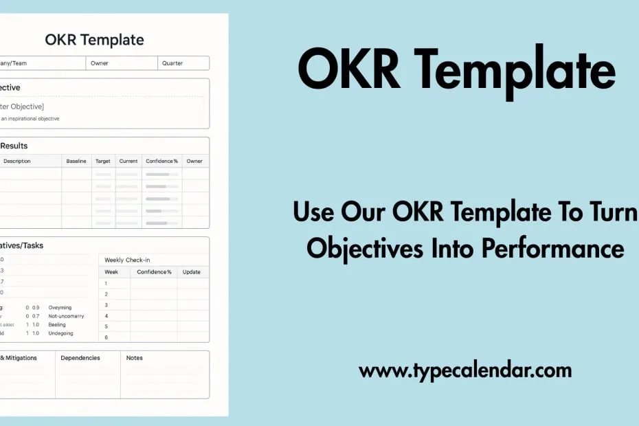 OKR Template