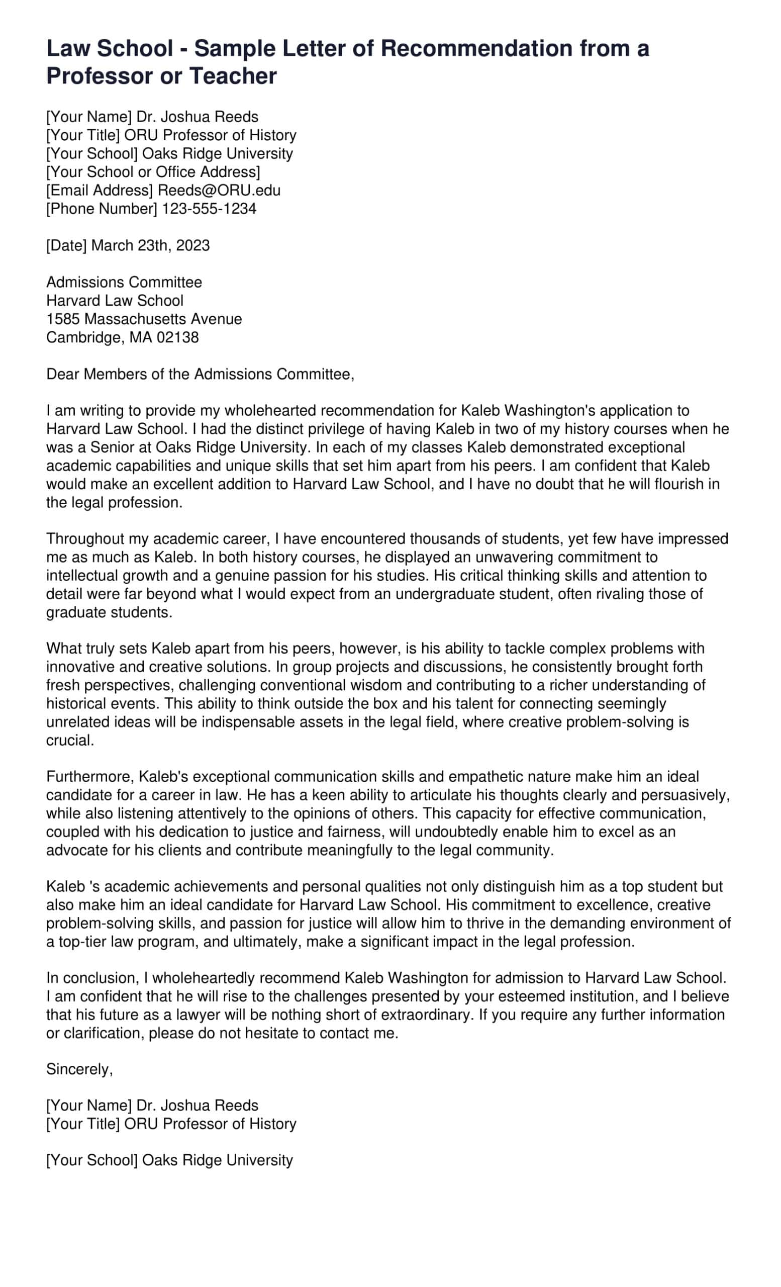 Powerpoint For Law School Letter Of Recommendation Powerpoint For Law School Letter Of Recommendation