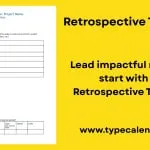 Retrospective Template