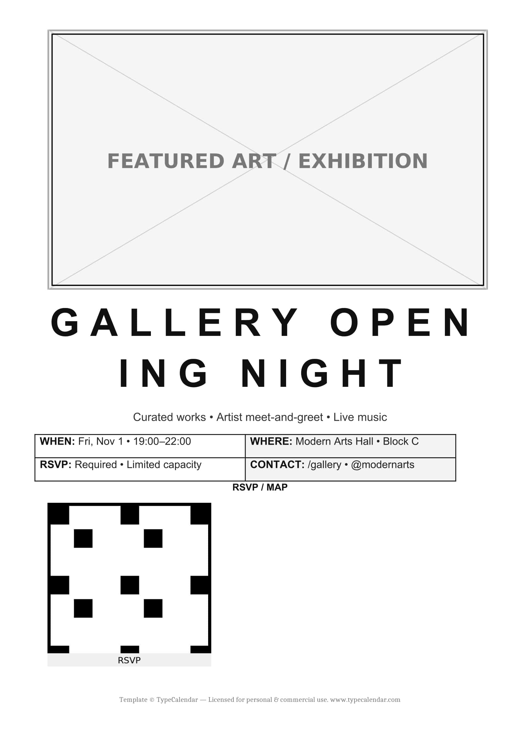 Blank Grand Opening Flyer Blank Grand Opening Flyer