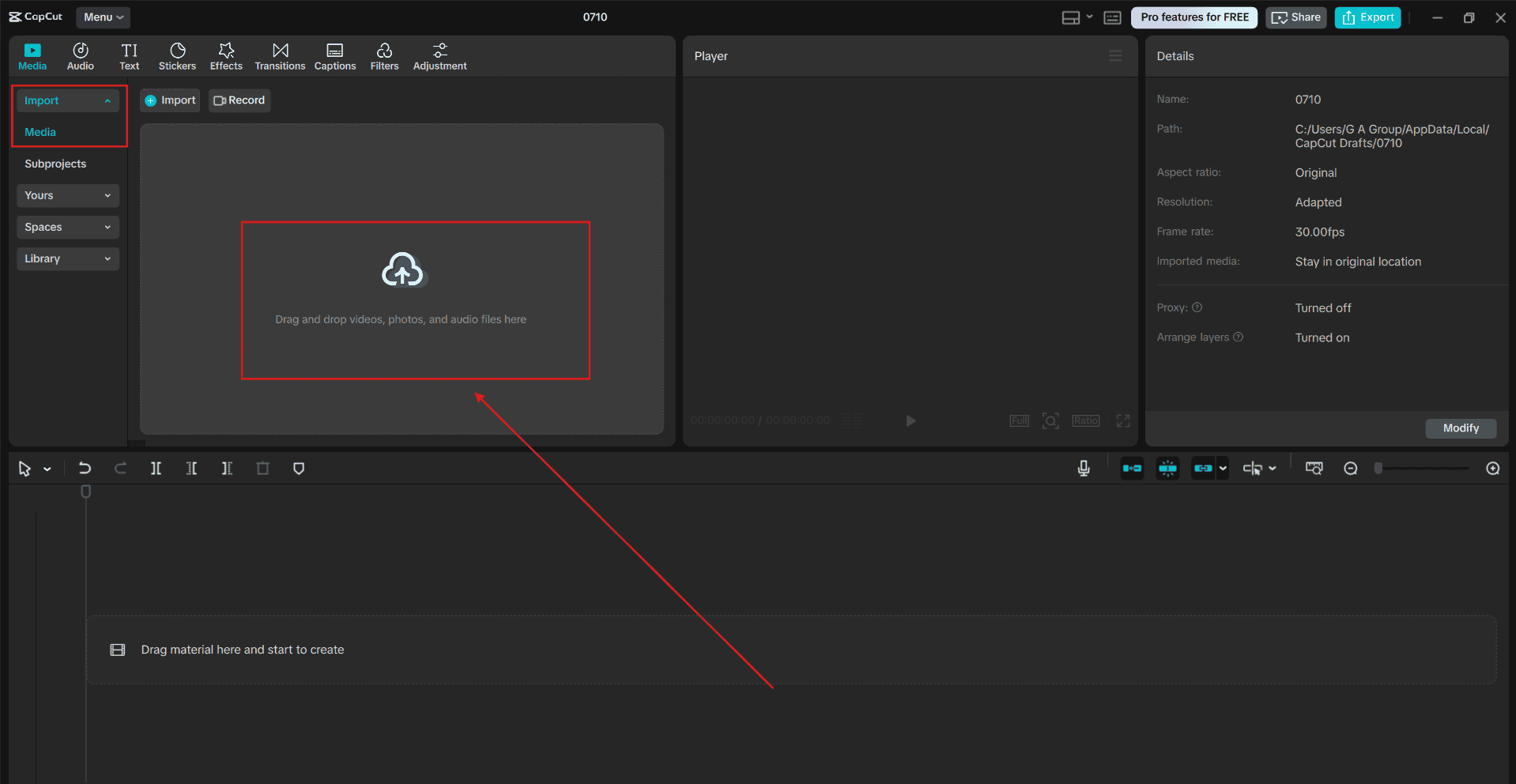 CapCut AI Video Upscaler