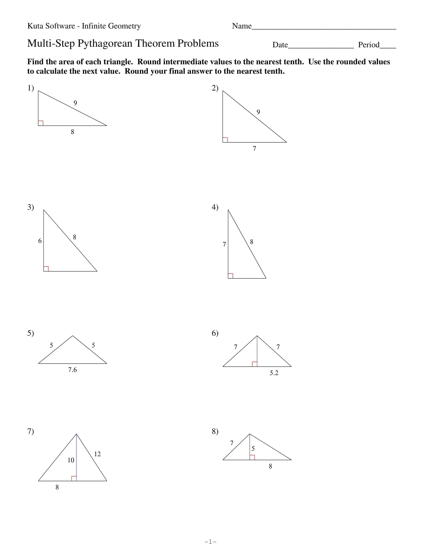Doc Pythagorean Theorem Worksheet Doc Pythagorean Theorem Worksheet