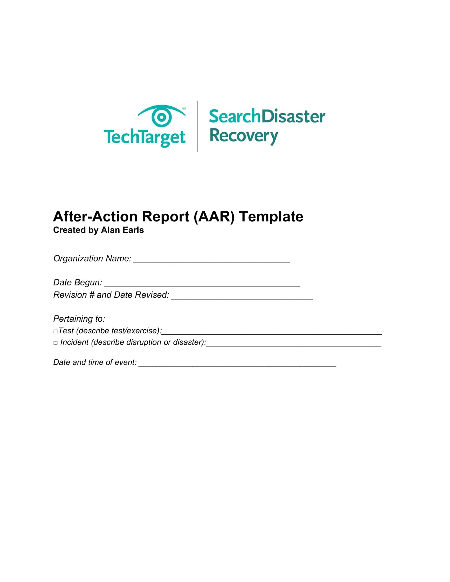 Download Example After Action Report Download Example After Action Report