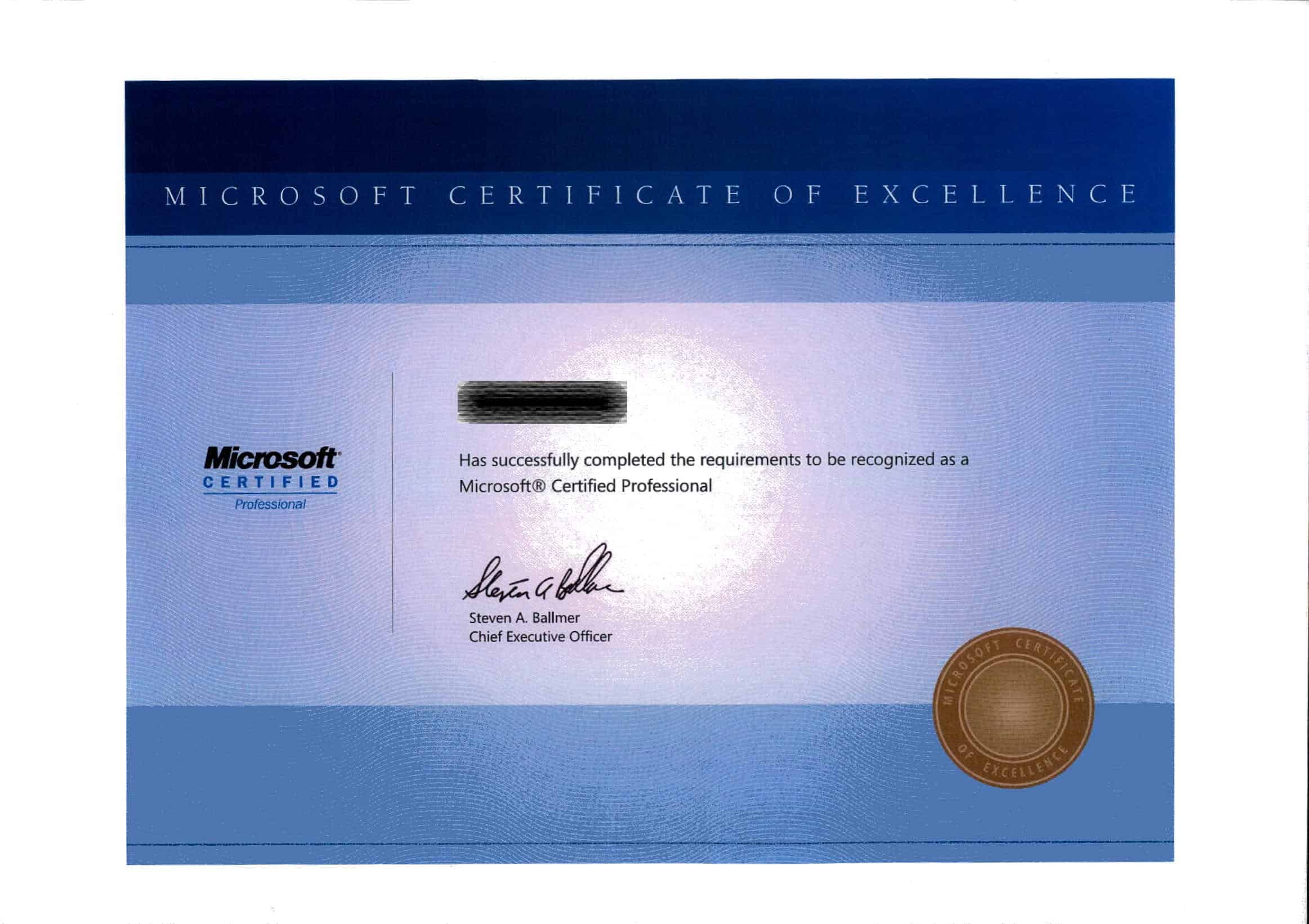 Free Certificate Of Excellence Free Certificate Of Excellence
