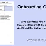 Free Printable Onboarding Checklist Templates 2 Onboarding Checklist