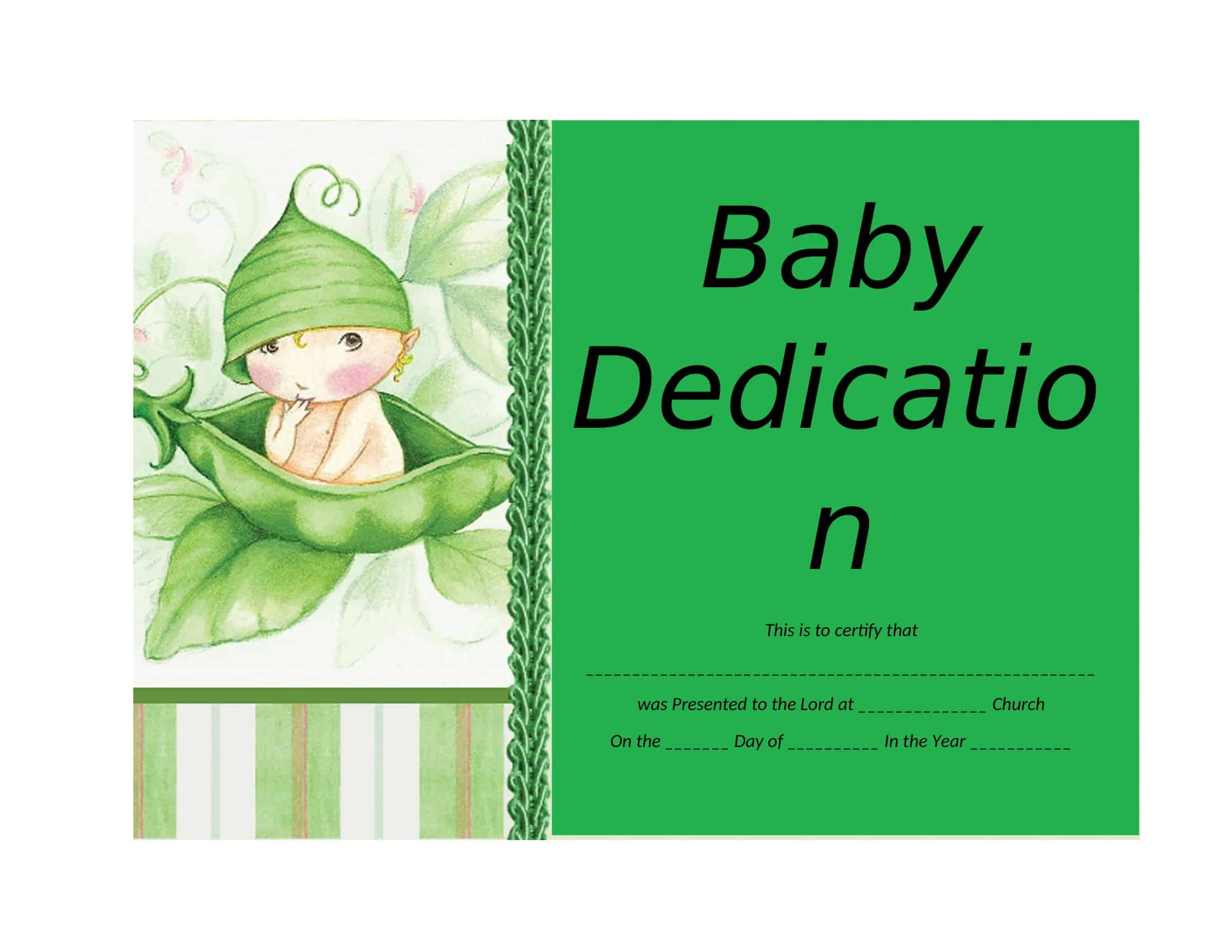 Pdf Baby Dedication Certificate Pdf Baby Dedication Certificate