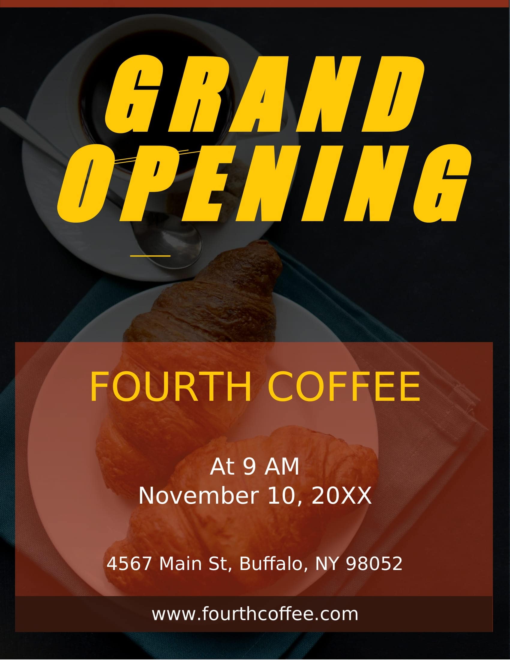 Photoshop Grand Opening Flyer Photoshop Grand Opening Flyer