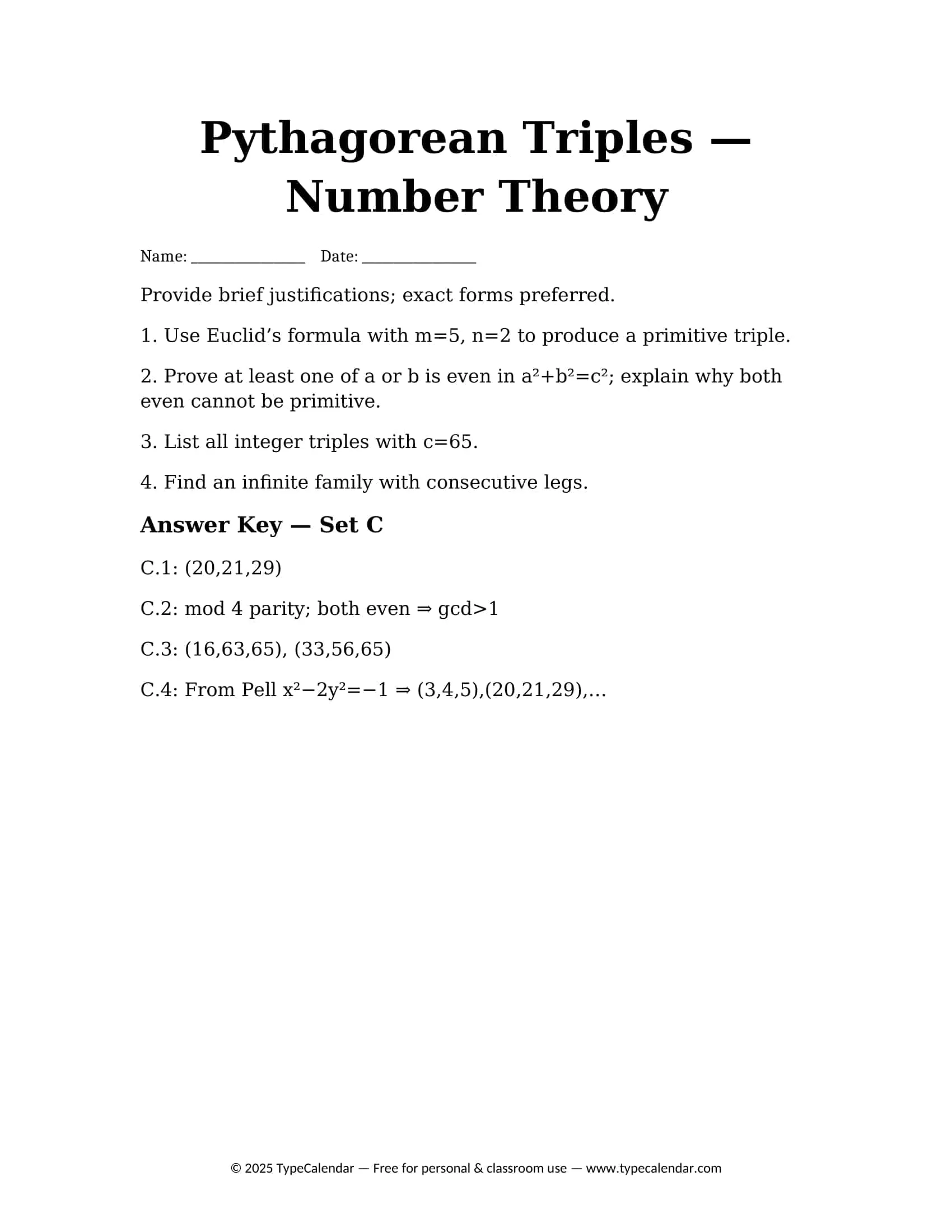 Printable Pdf Pythagorean Theorem Worksheets Printable Pdf Pythagorean Theorem Worksheets