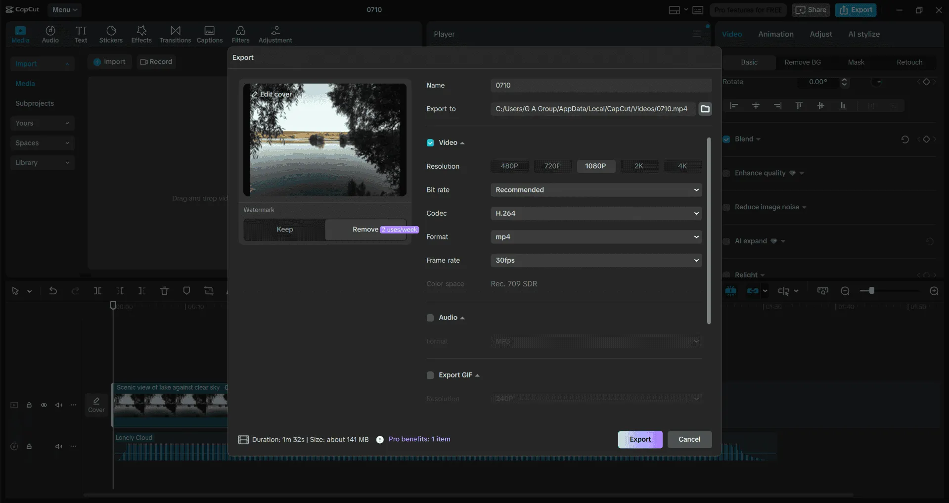 Your Sharpened Video