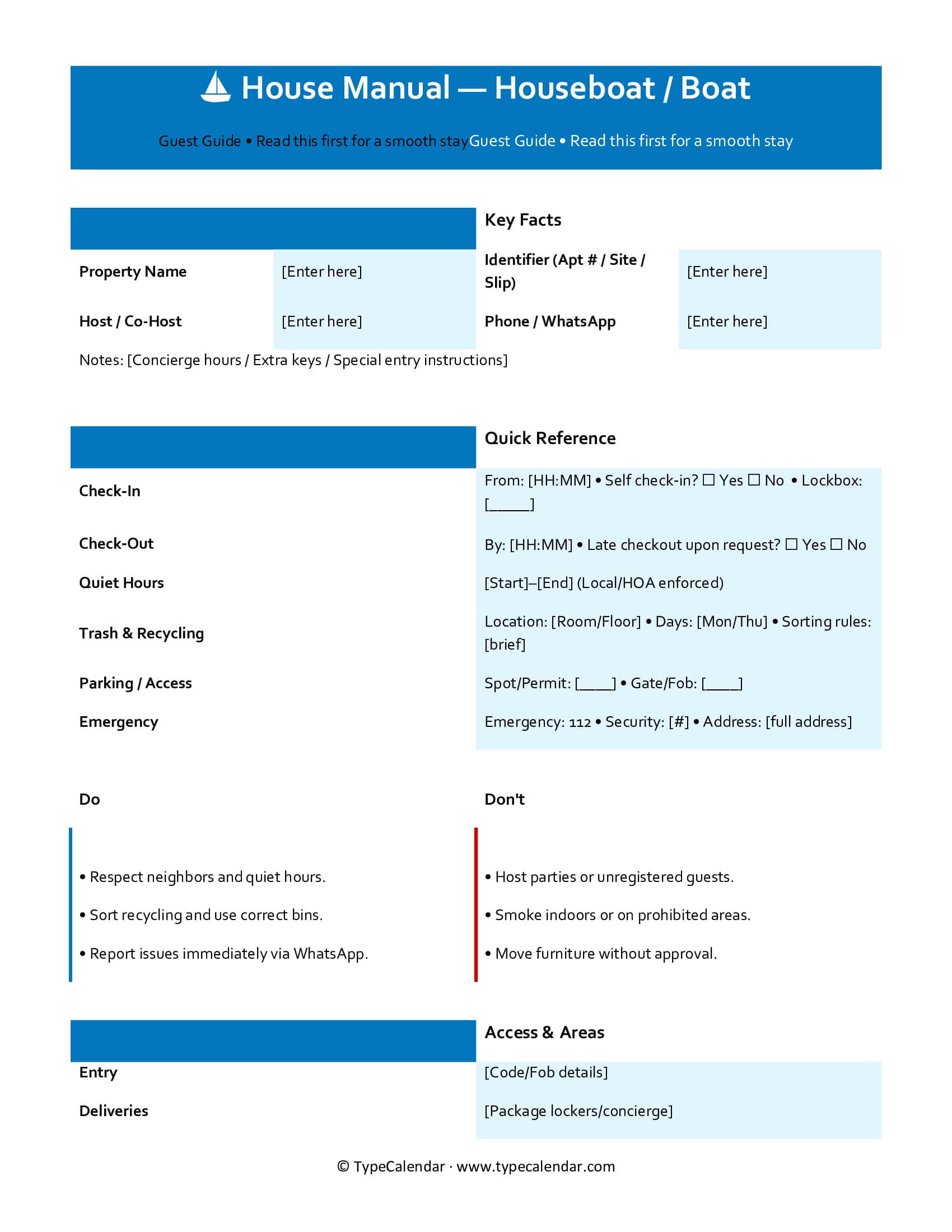 Houseboat Airbnb Manual Houseboat Airbnb Manual