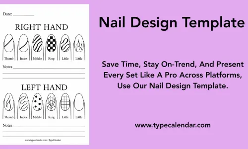 Free Printable Nail Design Templates